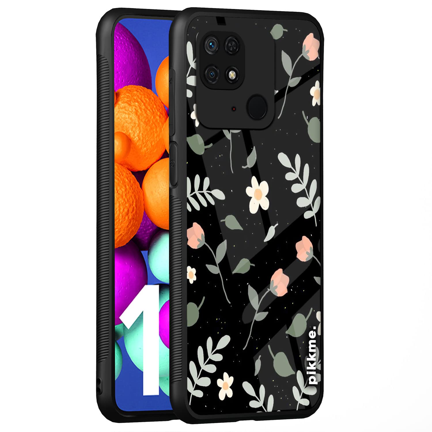 Pikkme Flower mobile cover for Redmi 10/10 Power