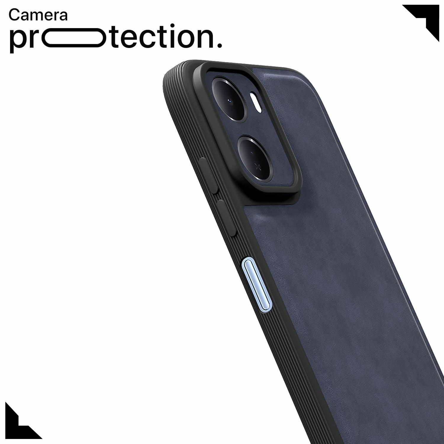 Pikkme Redmi 15A 5G Leather blue mobile cover – photo 5
