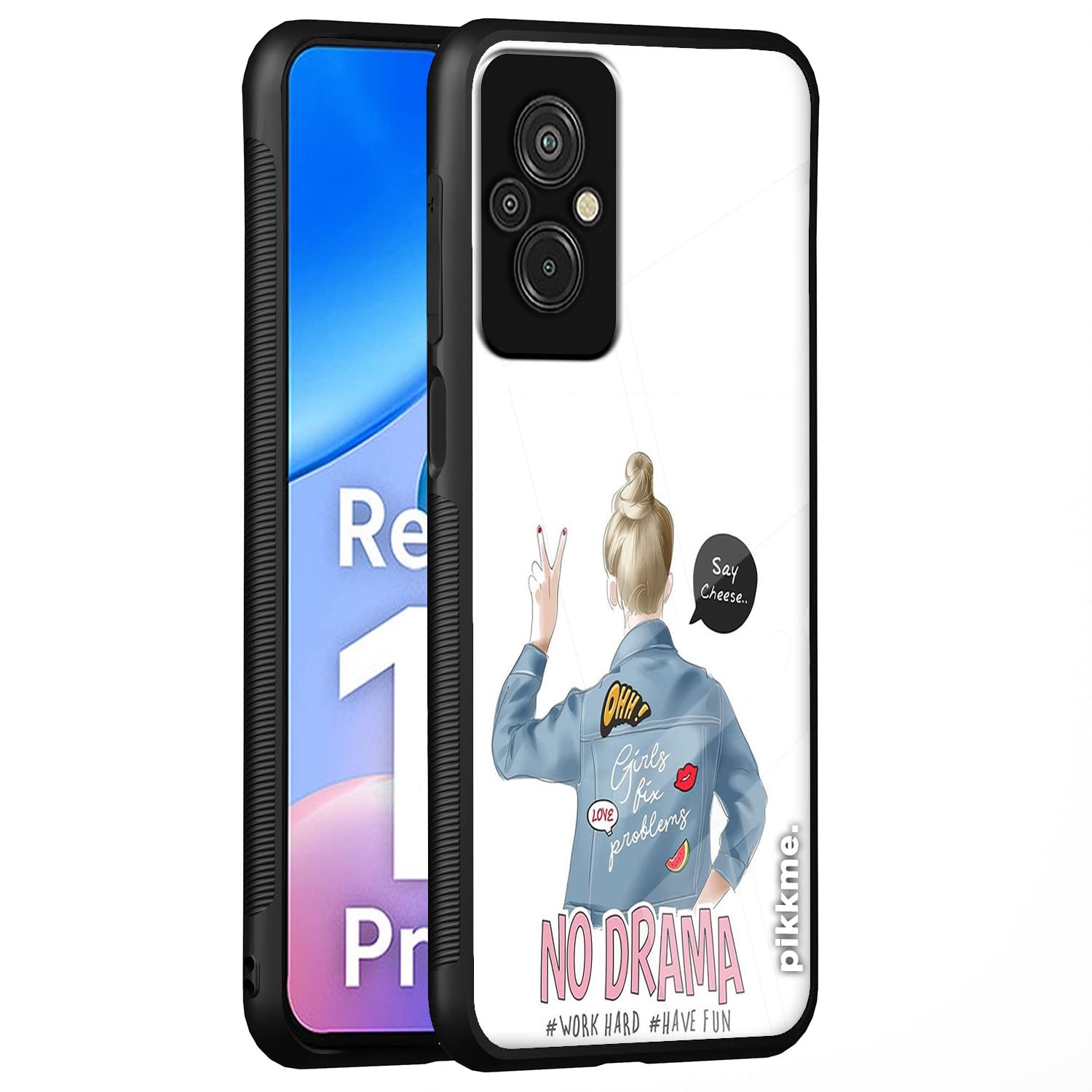 Pikkme Hybrid phone cover for Redmi 11 Prime 4G