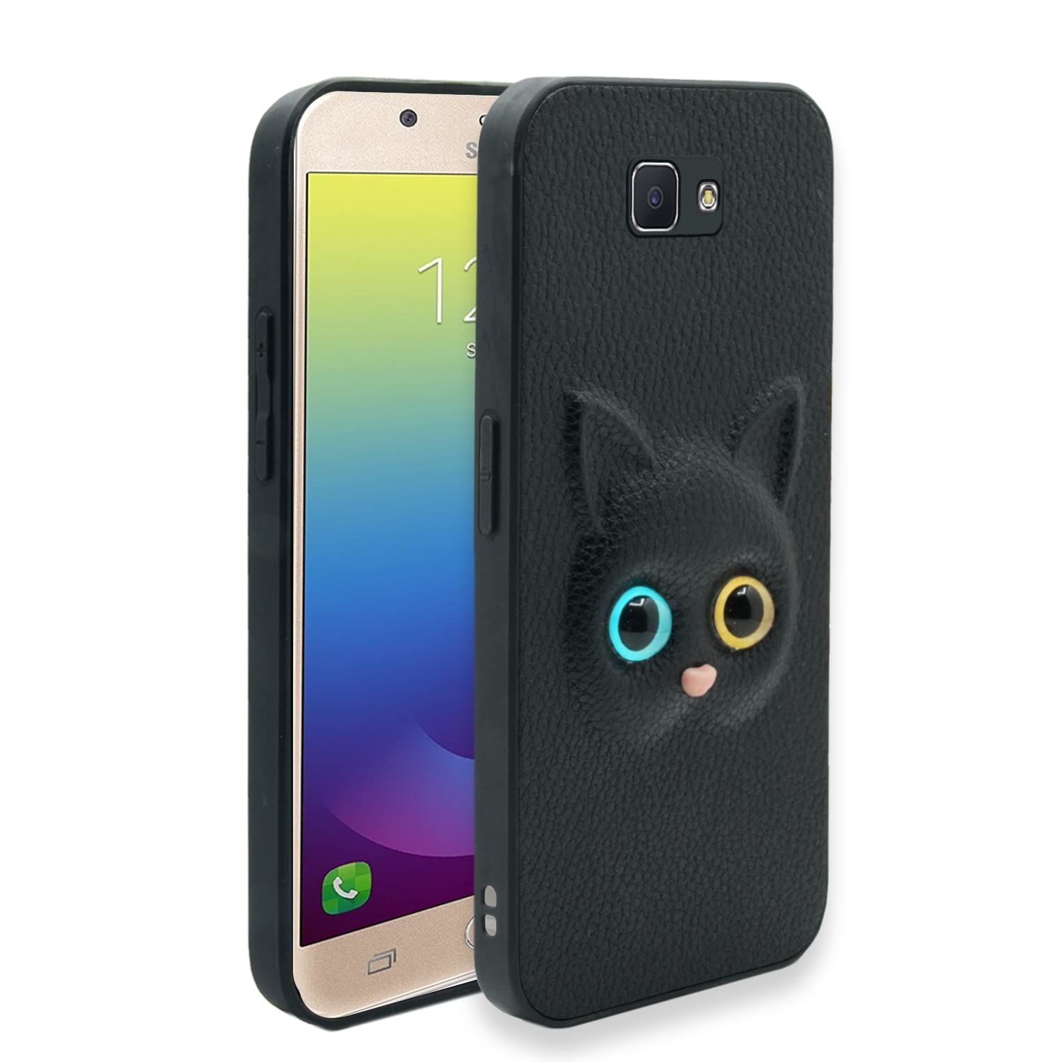 Pikkme black Cat phone cover for Samsung J7 Prime