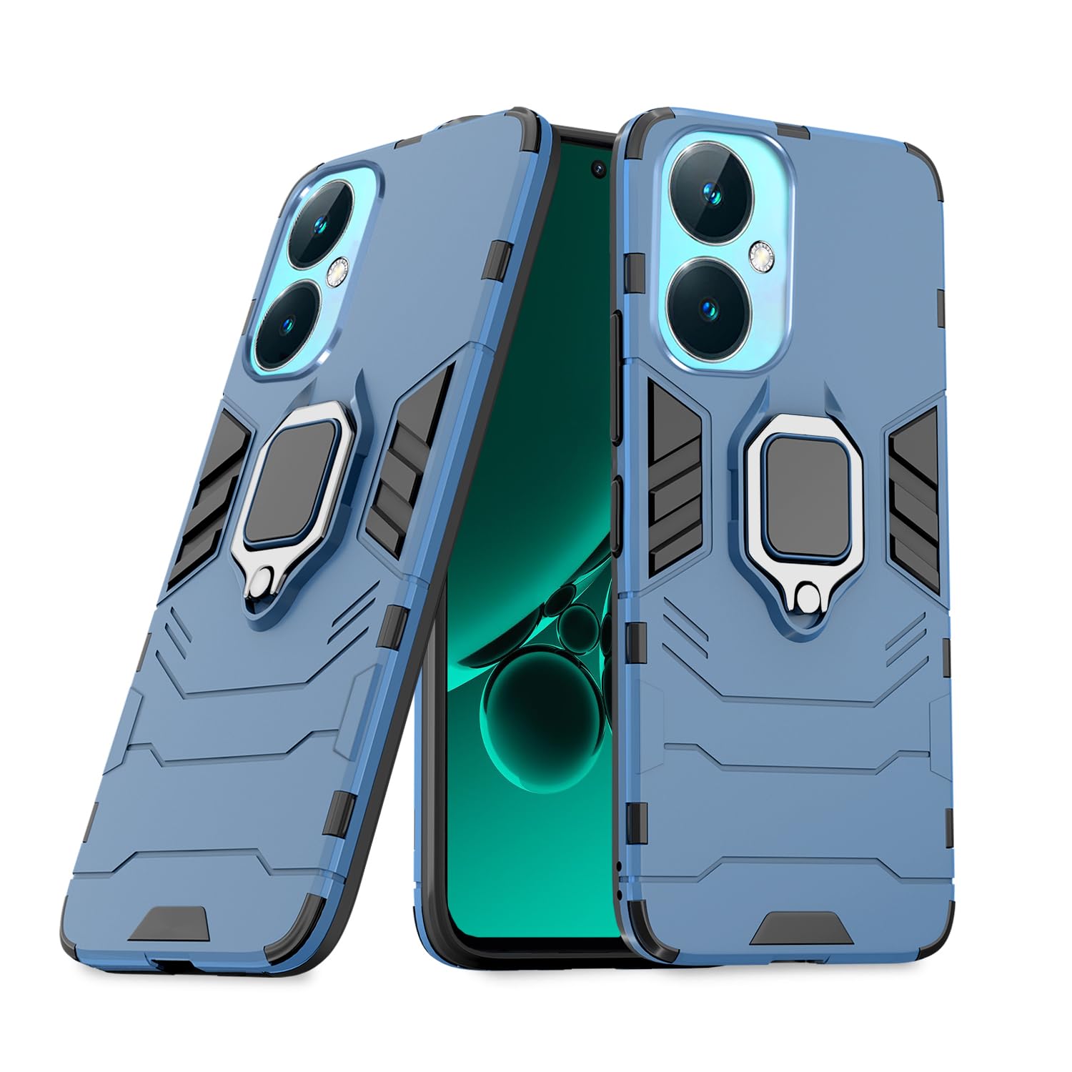 OnePlus Nord CE 3 5G Tough Armor phone cover in blue by Pikkme