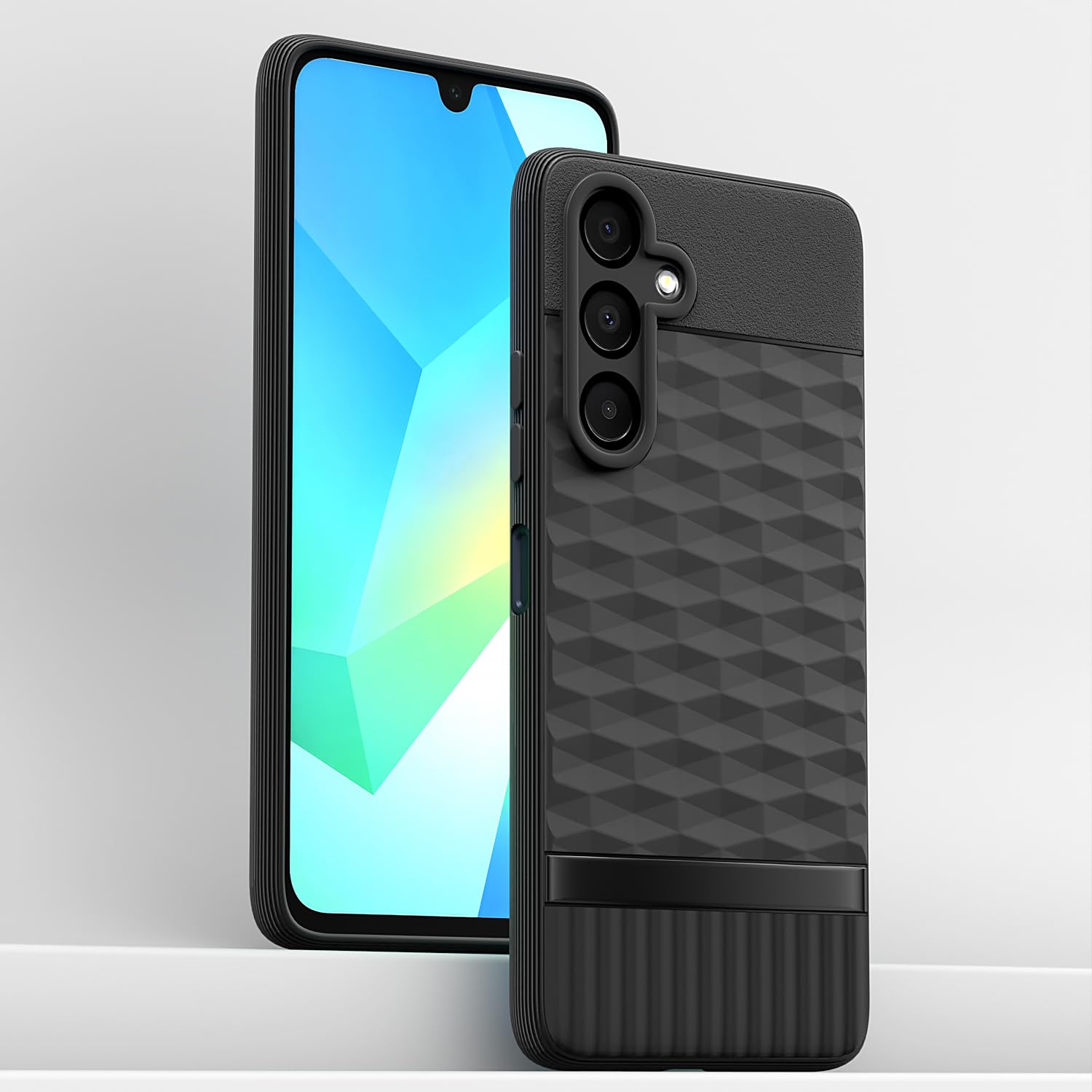 Pikkme Samsung Galaxy A16 5G Gencase Back Cover (Black)