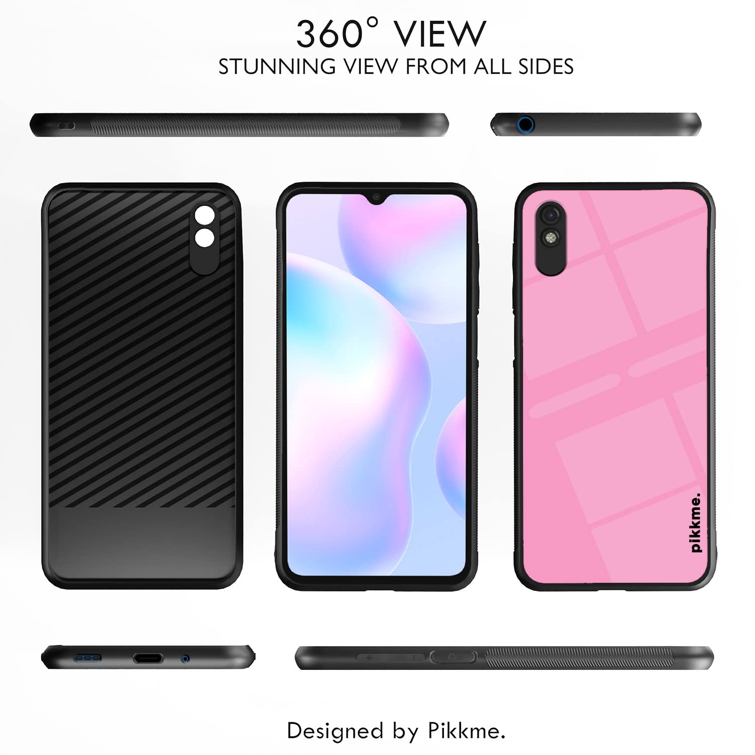 Redmi 9A/9i/9A Sport Hybrid mobile back cover by Pikkme – photo 2