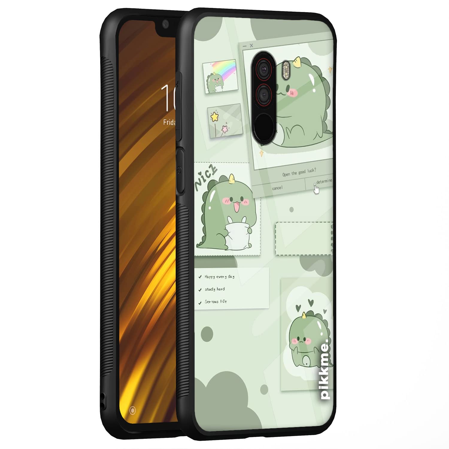 Pikkme Hybrid back cover for Poco F1