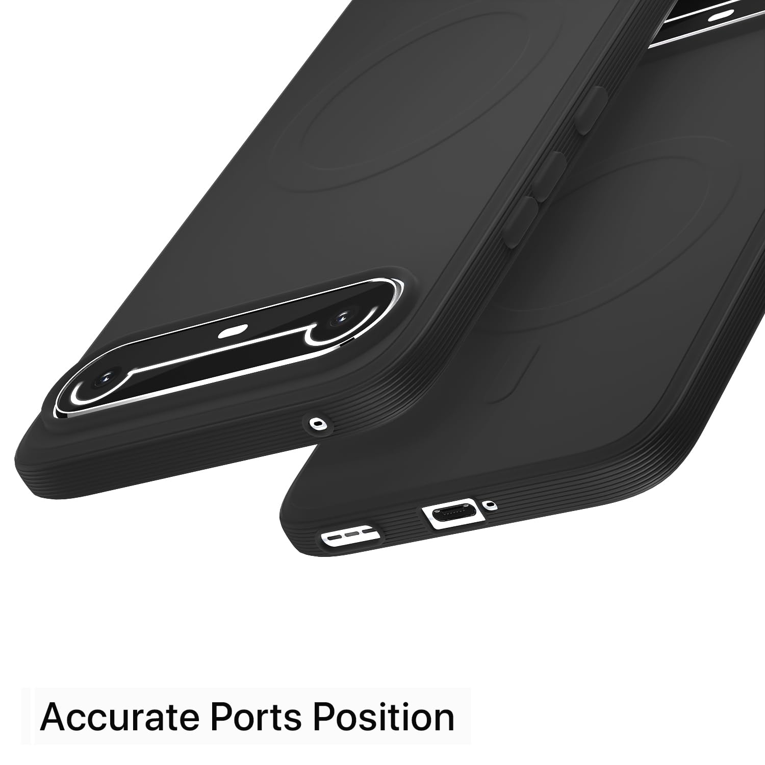 Tecno Pova mobile back cover in black by Pikkme – photo 4