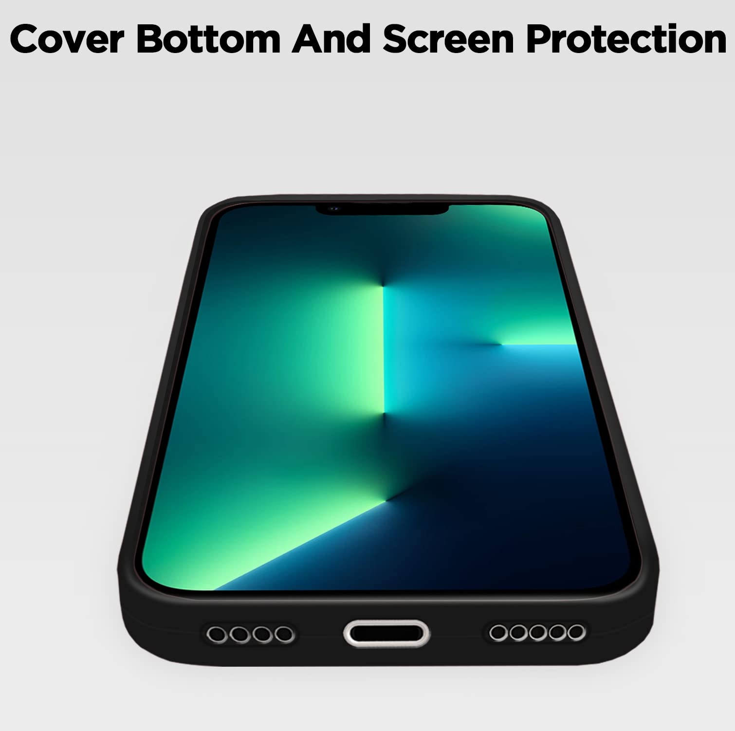 Pikkme iPhone 13 Pro Max Soft Silicone black phone cover – photo 5