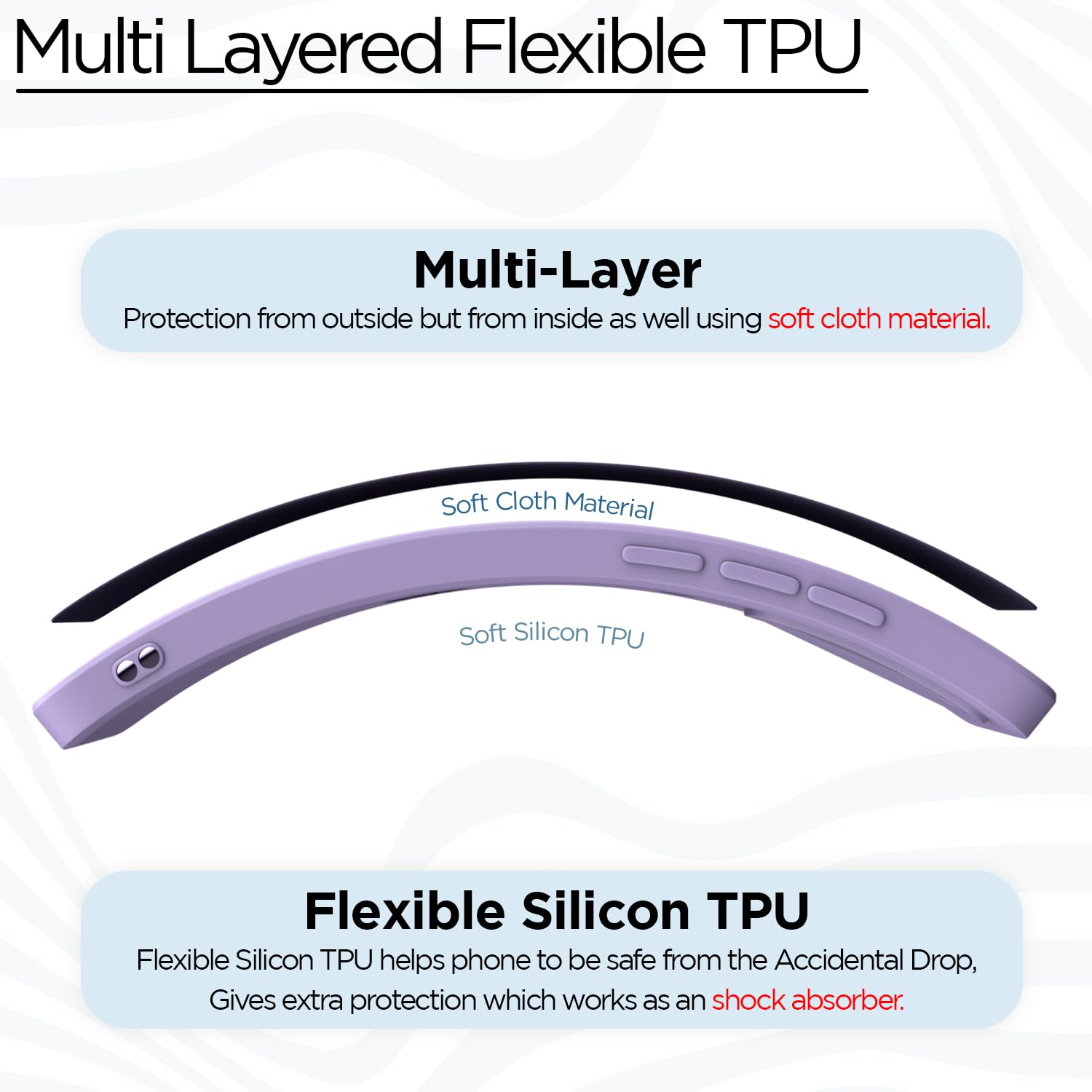 Pikkme purple back cover for Vivo V23 Pro 5G – photo 3