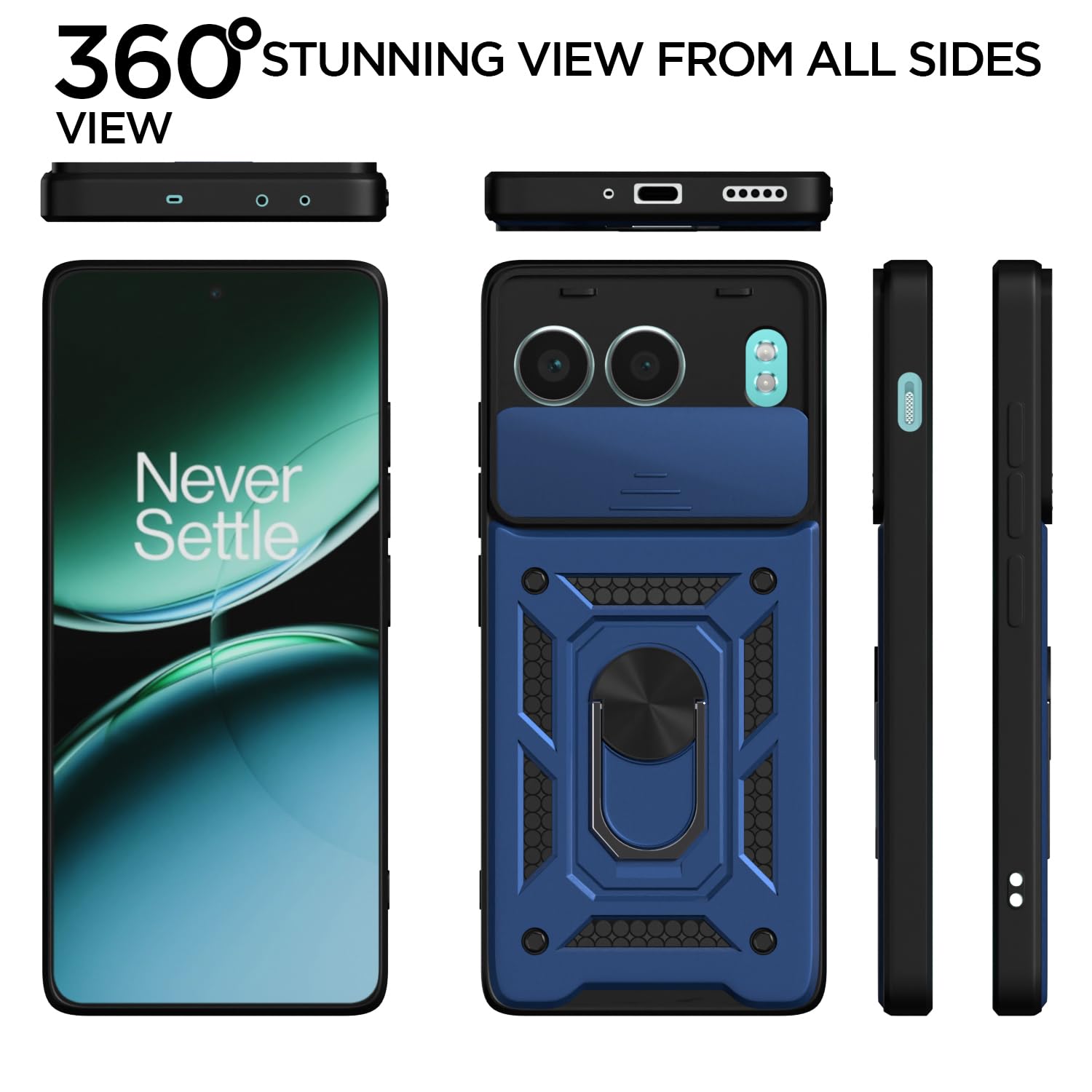 Pikkme OnePlus Nord 4 5G blue mobile cover – photo 5