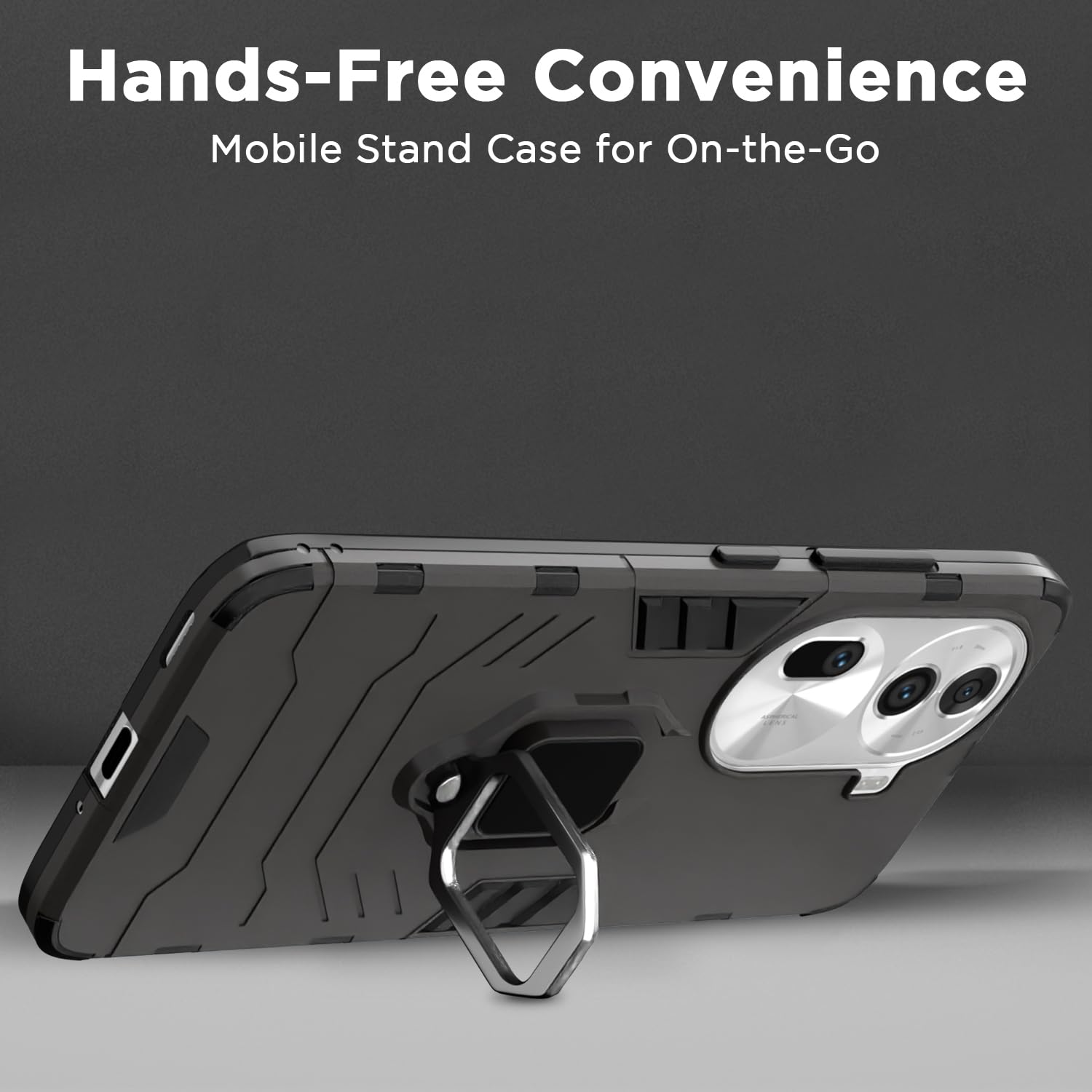 Black mobile back cover for Oppo Reno 11 Pro 5G – Pikkme – photo 6