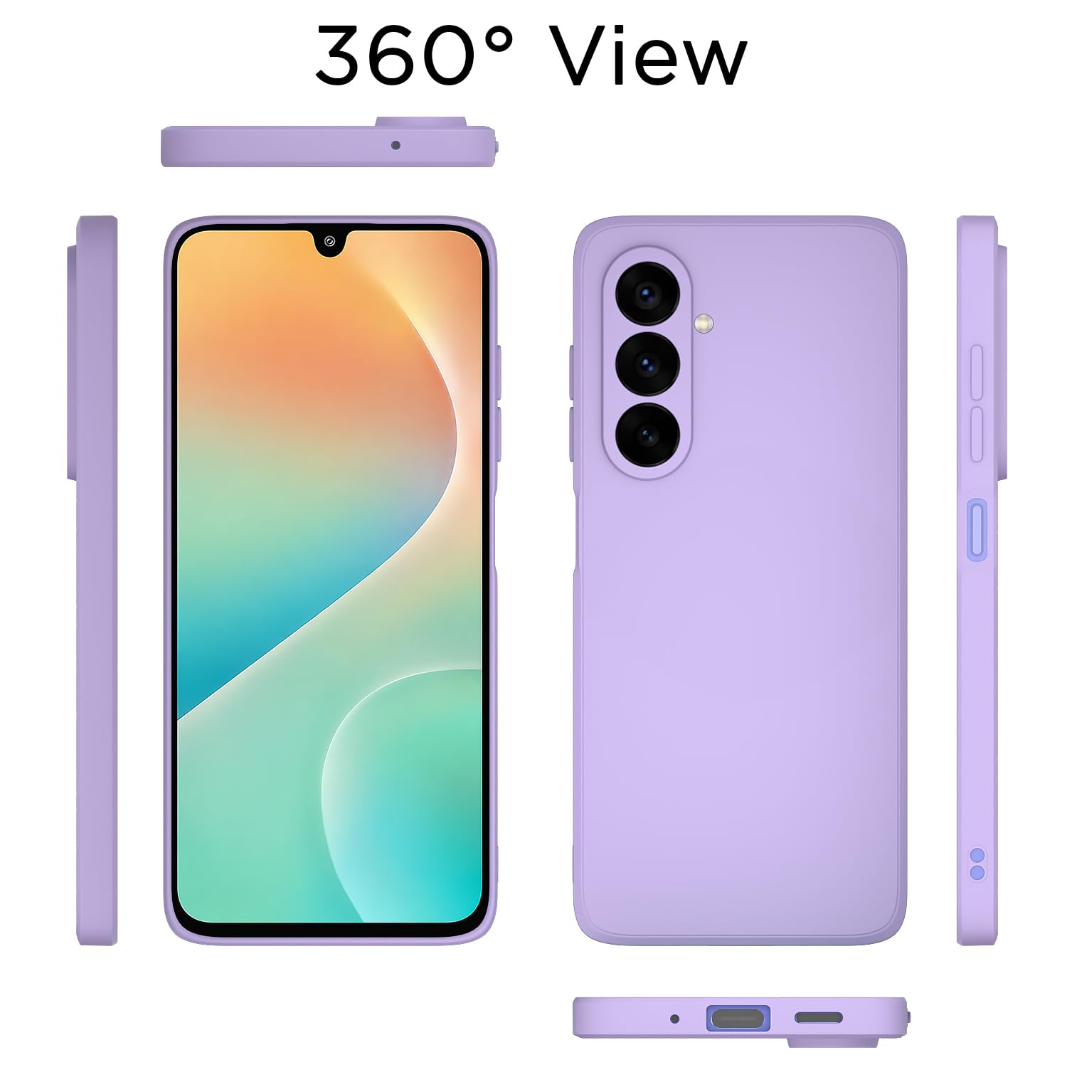 Pikkme purple phone cover for Samsung M36 5G – photo 4