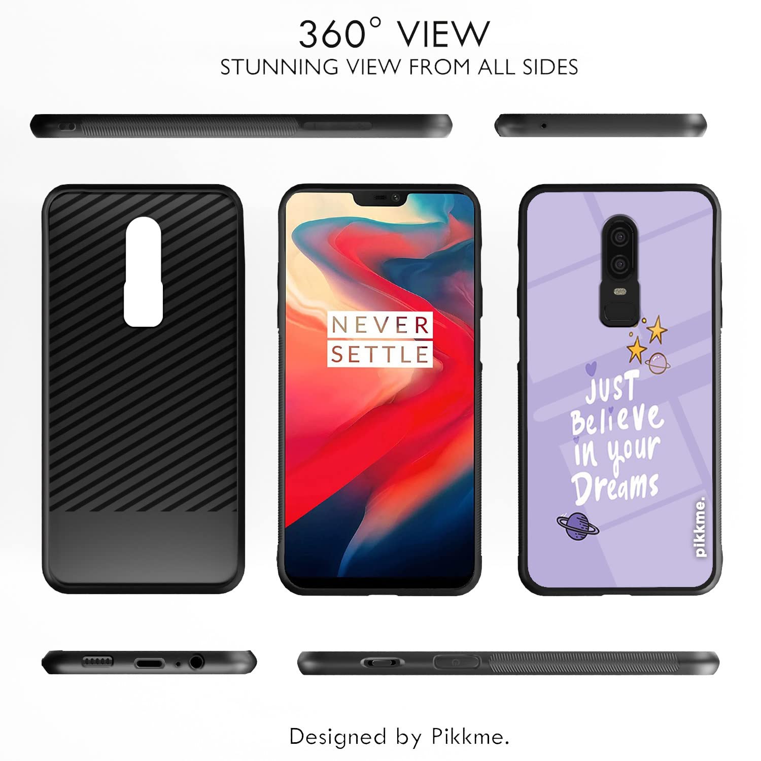 OnePlus 6 Hybrid mobile back cover by Pikkme – photo 2