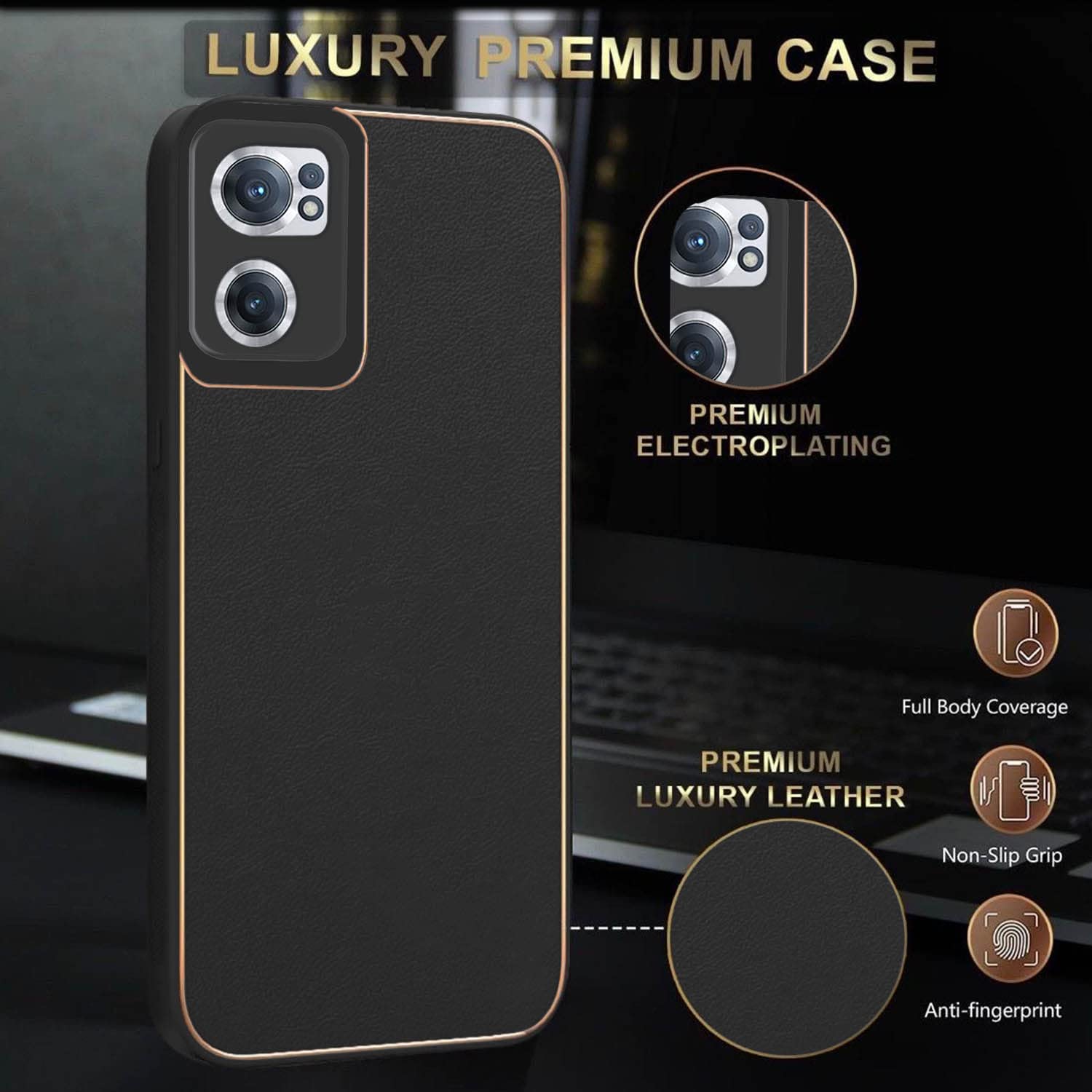 Pikkme OnePlus Nord CE 2 5G black back cover – photo 3