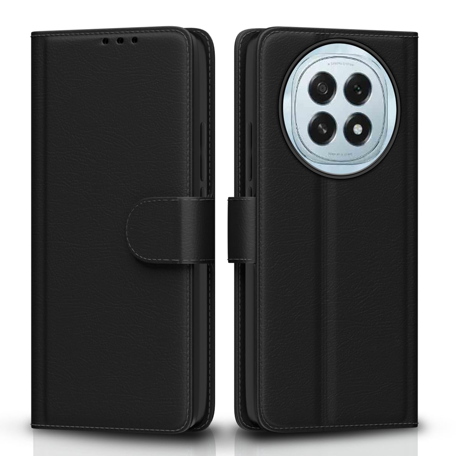Pikkme Oppo F29 5G Vintage Flip Cover - Black