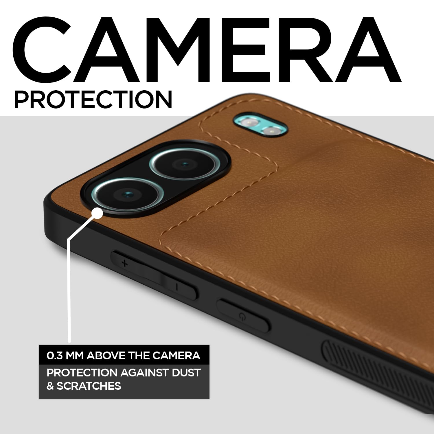 Pikkme OnePlus Nord 4 5G Leatherback Back Case | Brown