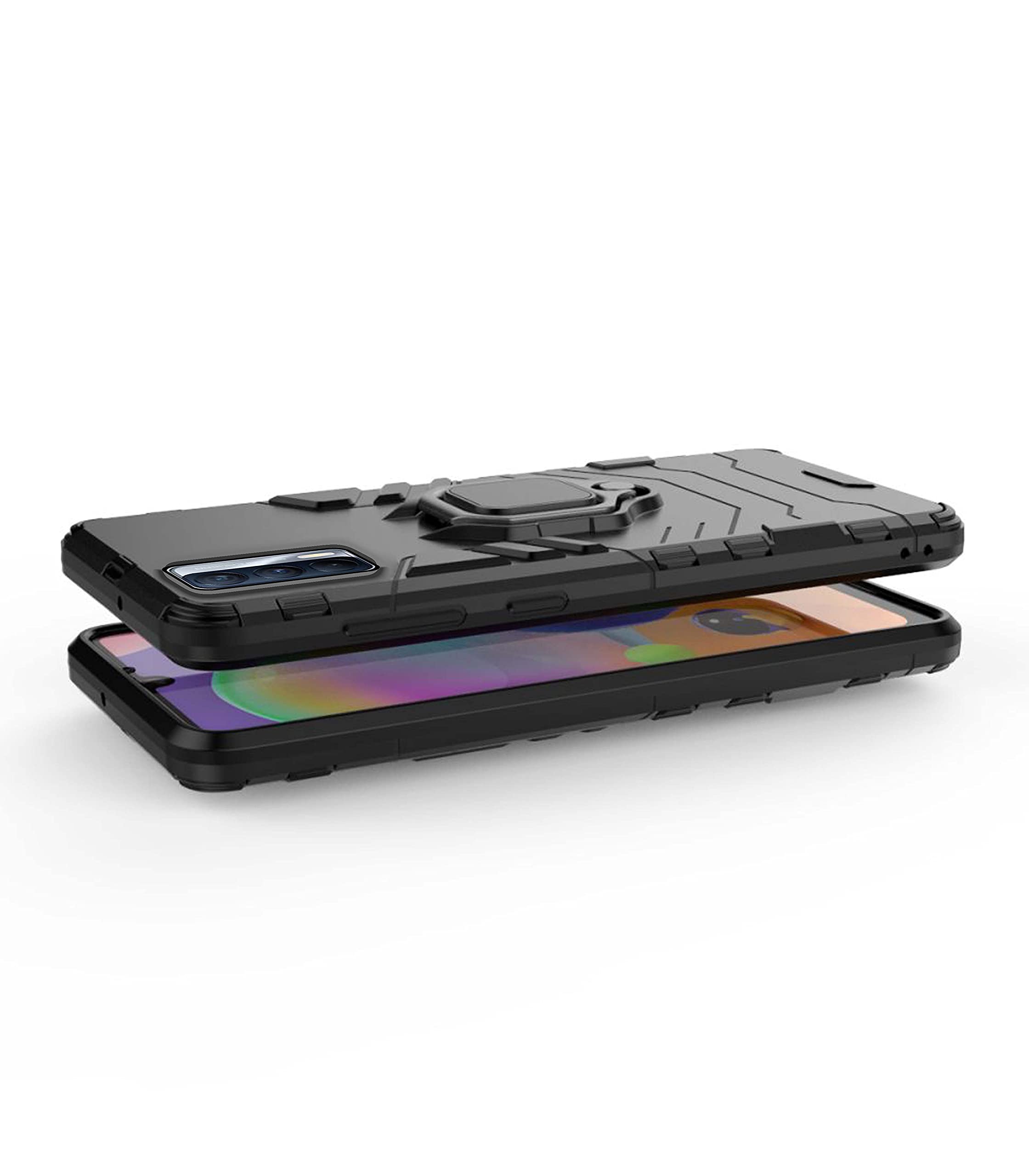 Black D5 Tough Armor mobile back cover for Realme X7 – Pikkme – photo 3
