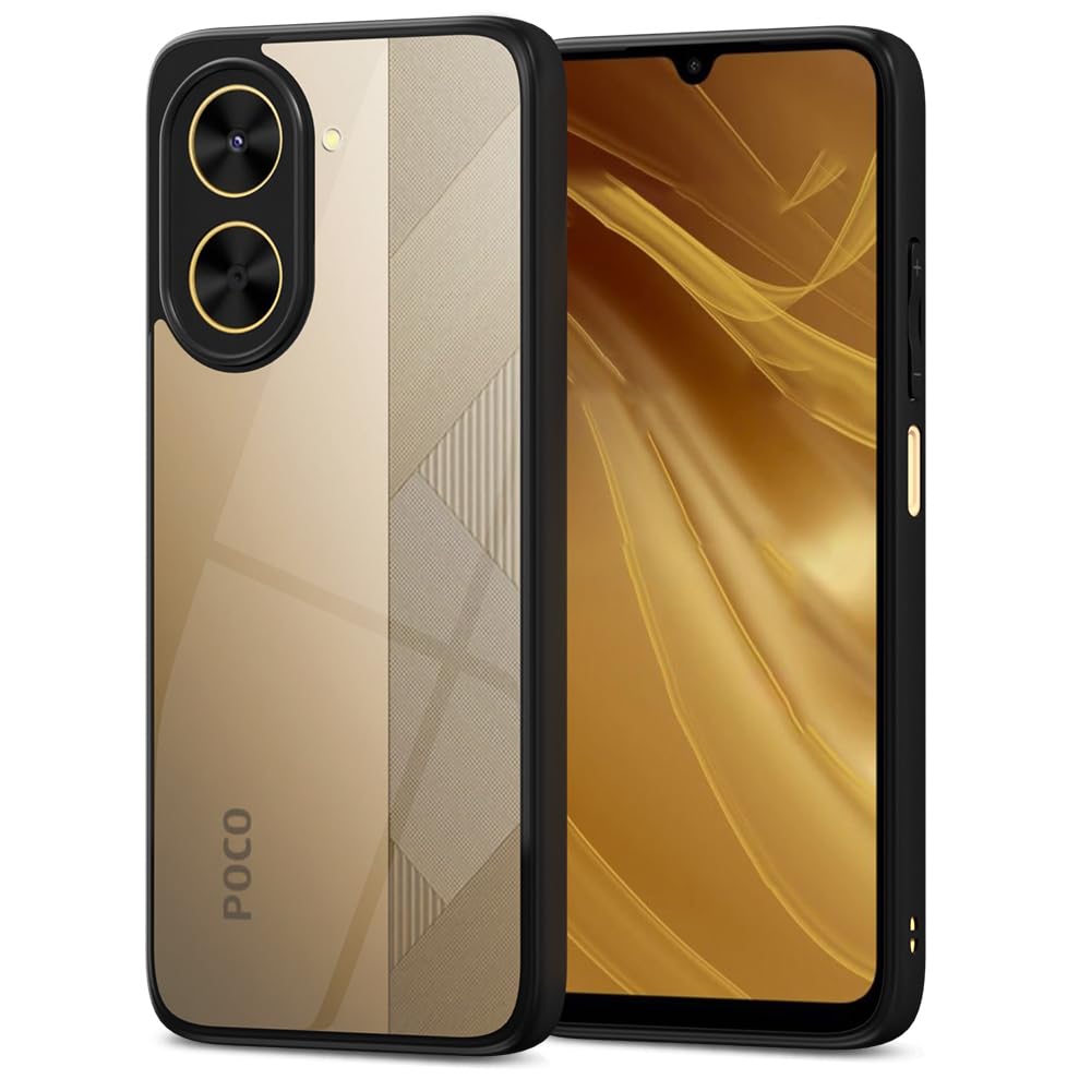 Pikkme redmi a5/ poco c71 Eagle 2 Back Cover - Black