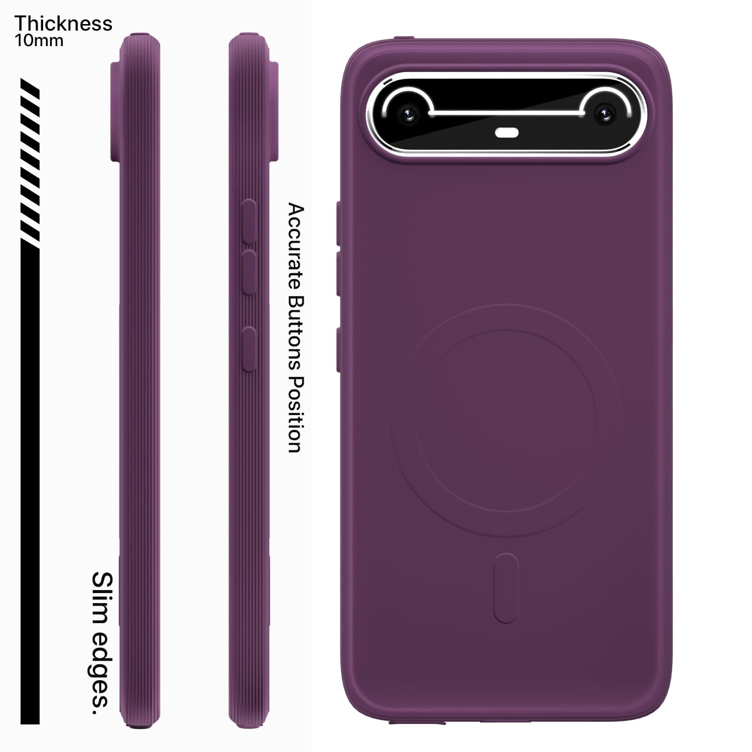 Pikkme Tecno Pova purple back cover – photo 3