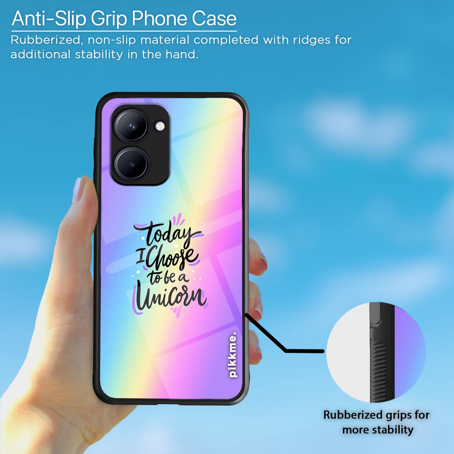 Pikkme Hybrid mobile back cover for Realme C33 – photo 5