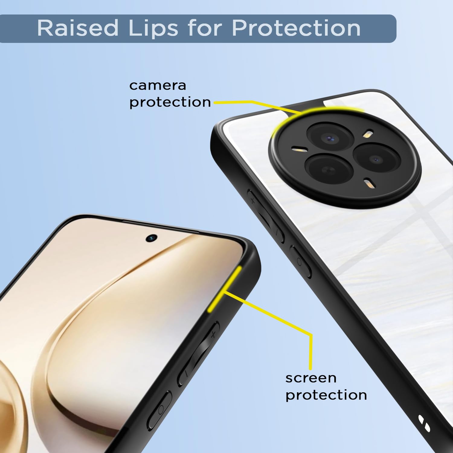 Pikkme black phone cover for Realme 14 Pro Plus 5G – photo 4