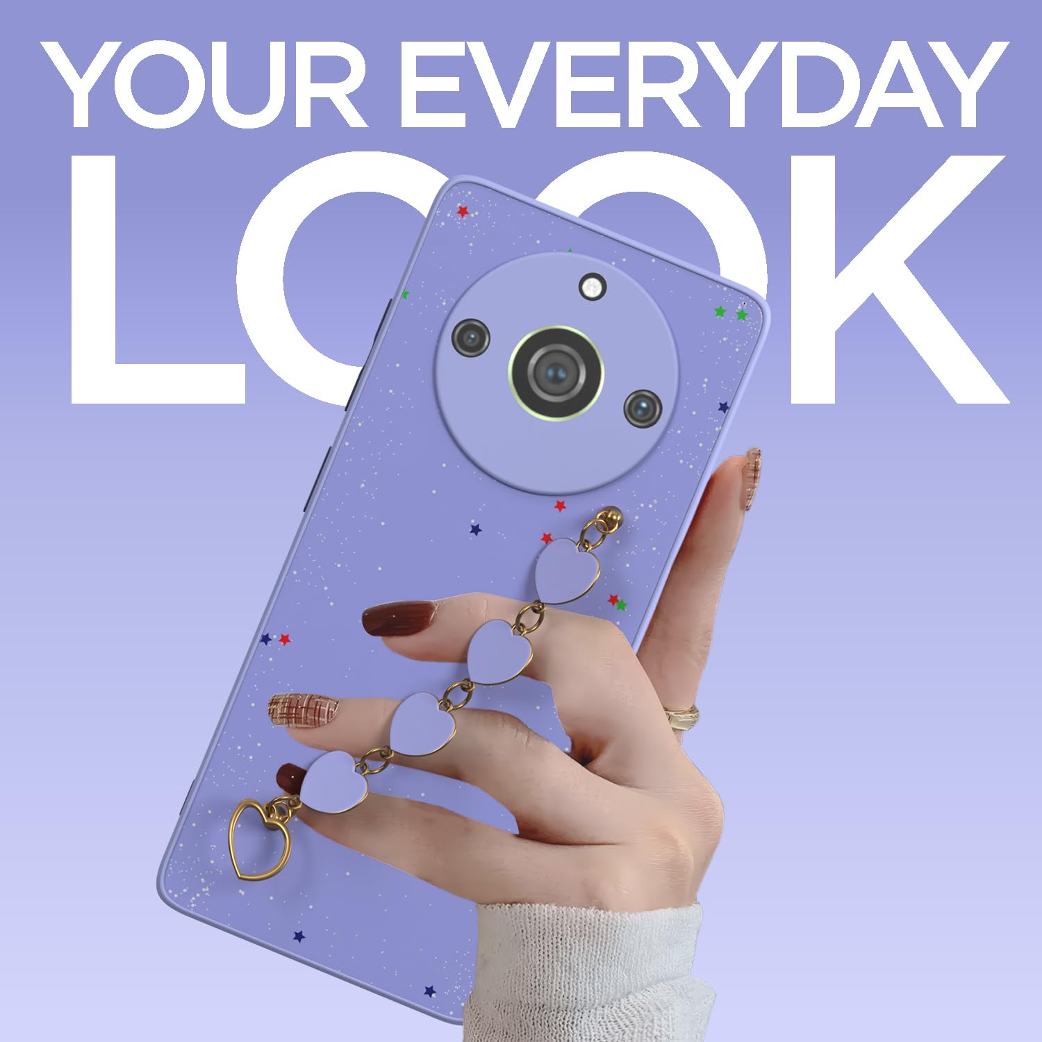 Realme 11 Pro/11 Pro Plus 5G/Narzo 60 Pro 5G mobile back cover in purple by Pikkme – photo 2