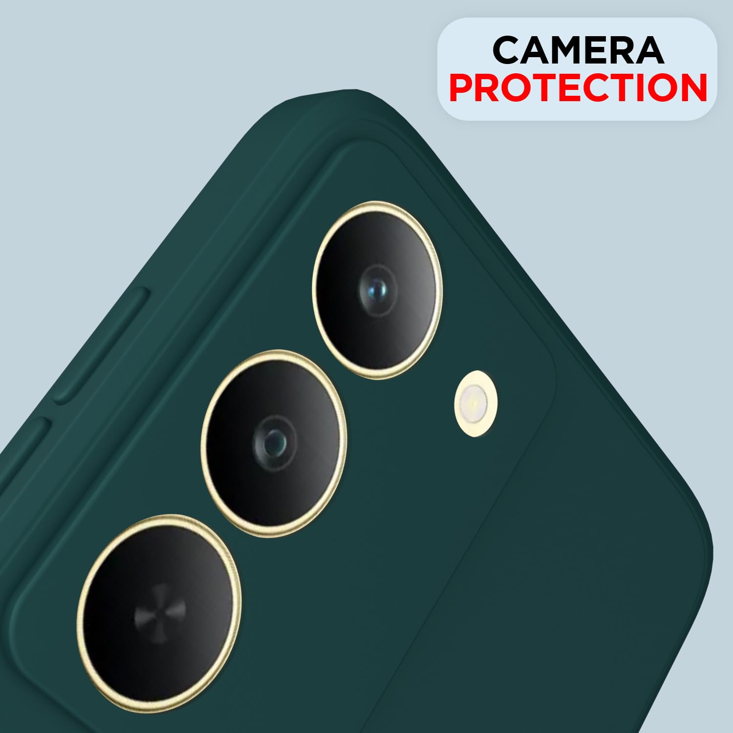 Pikkme Realme Narzo 80x/P3x/14X 5G Matte green mobile cover – photo 5