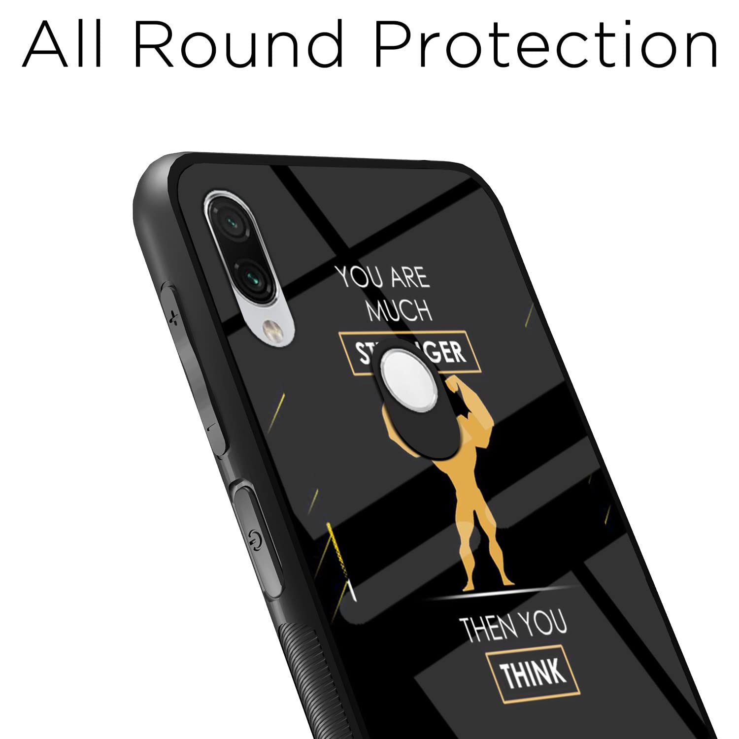 Redmi Note 7/Note 7 Pro/Note 7s Hybrid mobile back cover by Pikkme – photo 7