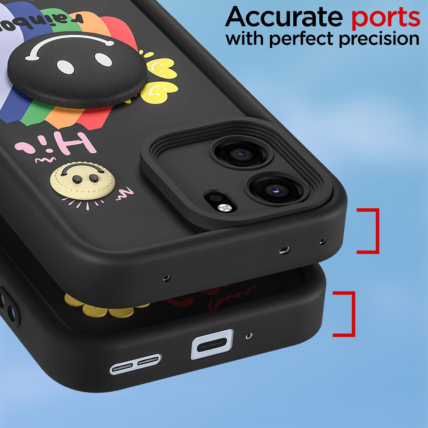 Black back cover for OnePlus Nord CE 6 5G – Pikkme – photo 4