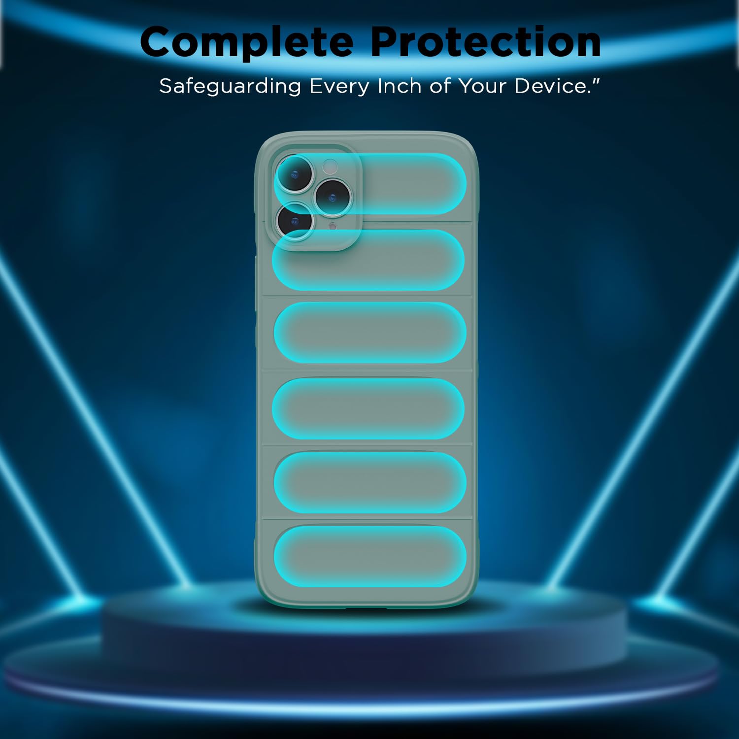 Pikkme green Liquid Silicone phone cover for iPhone 11 Pro – photo 2