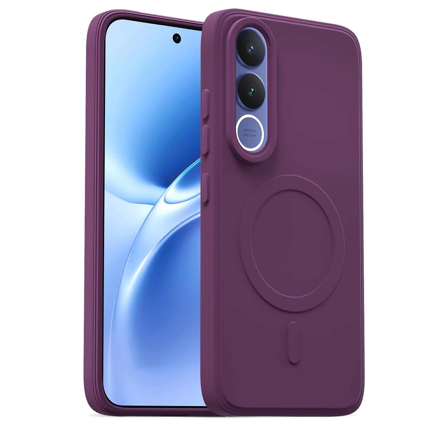 Pikkme Vivo V70 FE 5G MagSafe purple mobile cover
