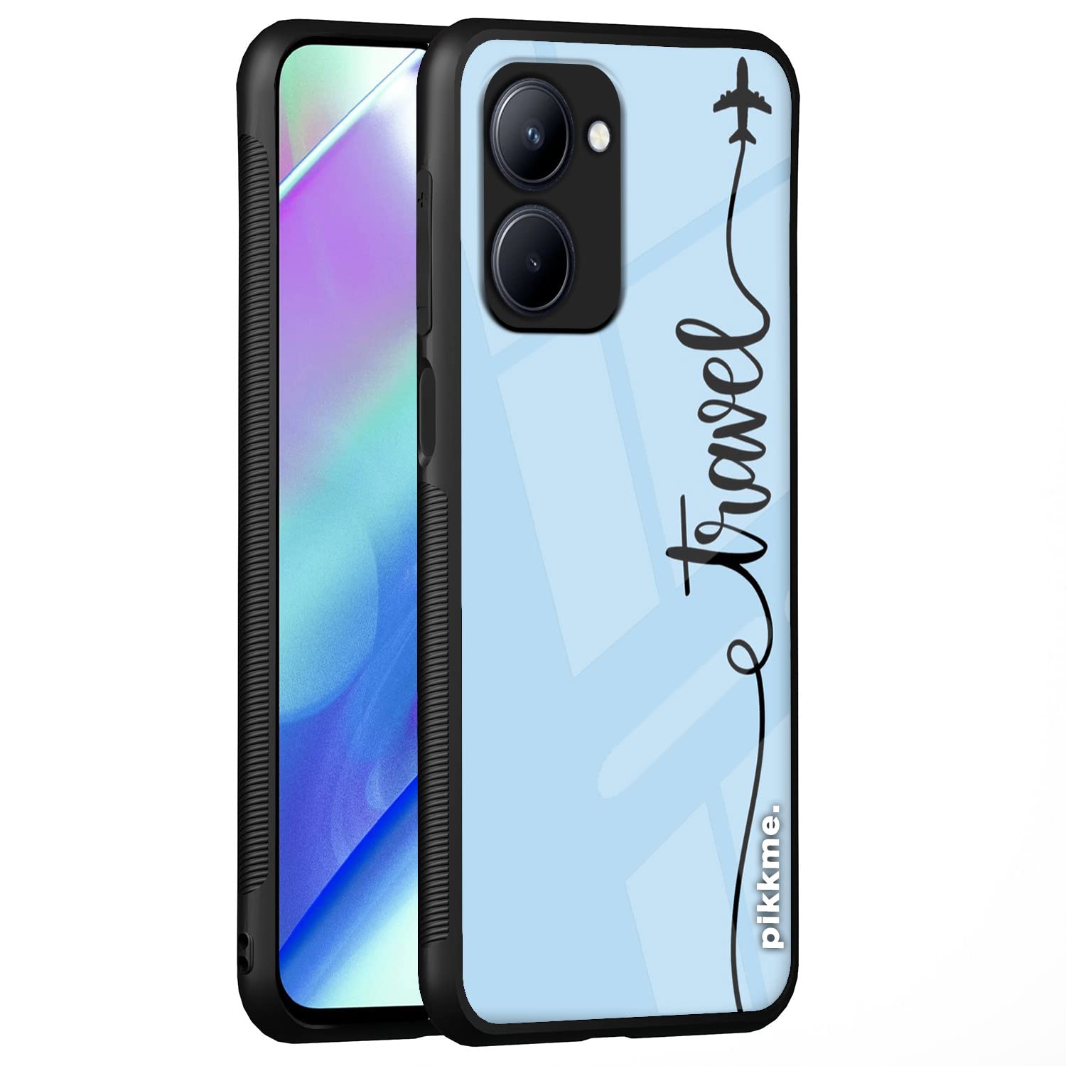 Realme C33 Hybrid mobile cover by Pikkme