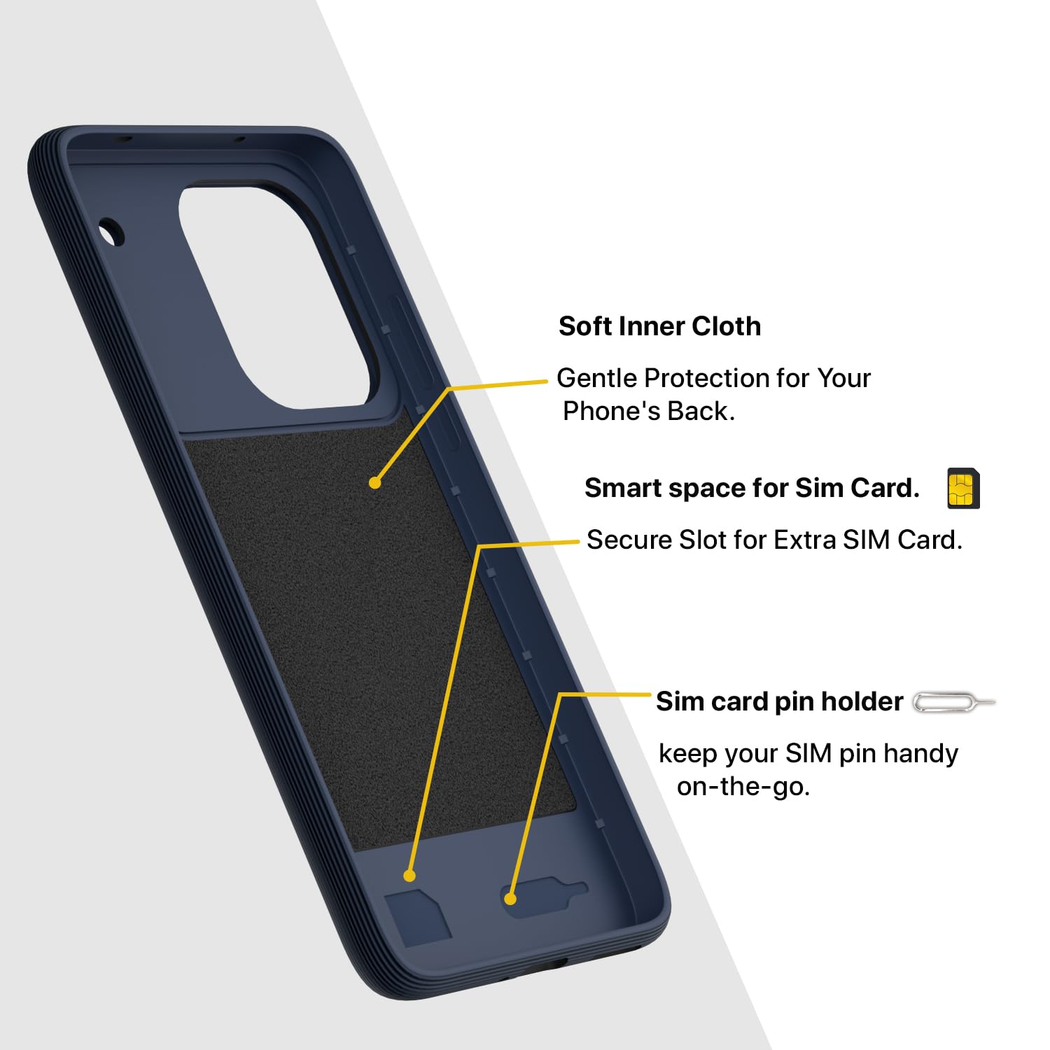 Pikkme Realme P4 5G Silicone blue phone cover – photo 6
