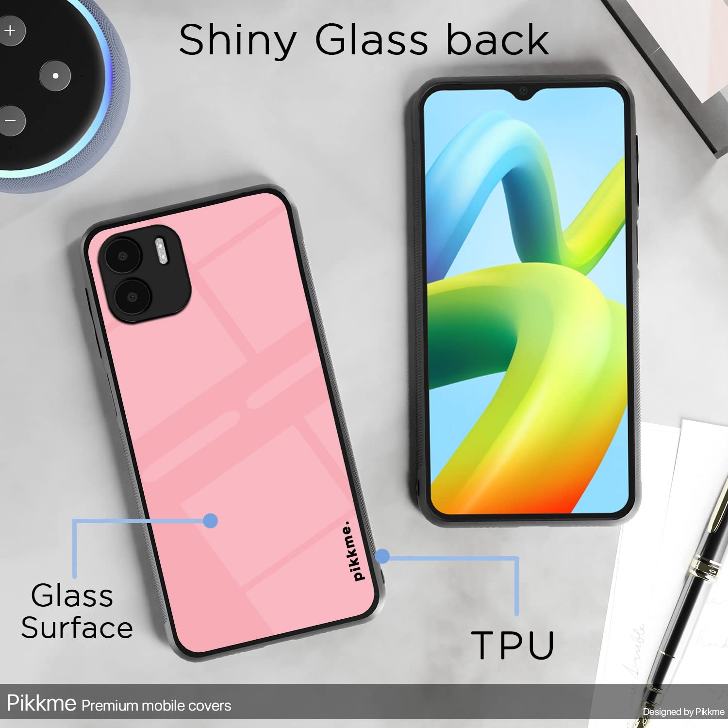 Redmi A1/A2 Hybrid mobile back cover by Pikkme – photo 3
