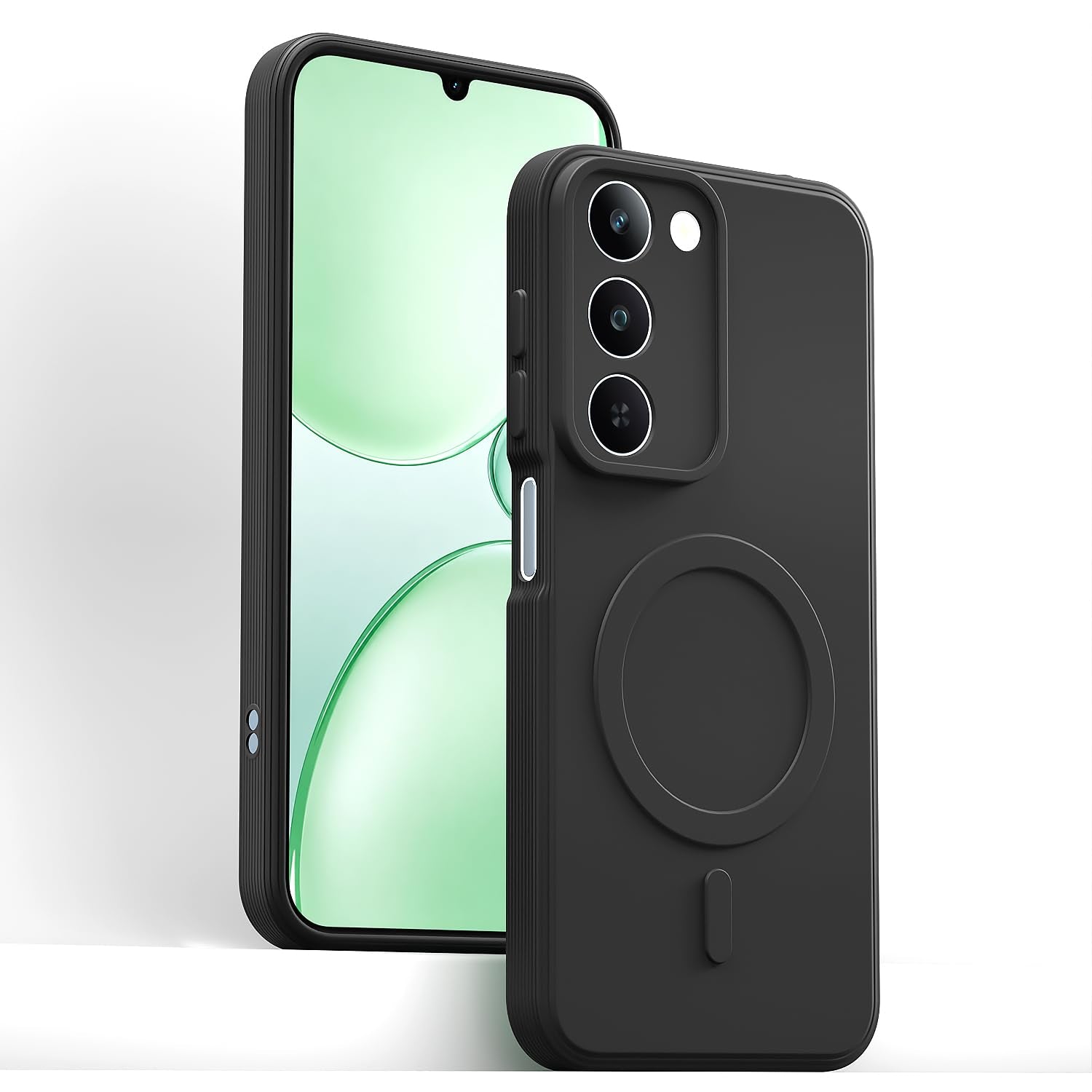 Pikkme Realme P4 Lite 5G black mobile cover – photo 2