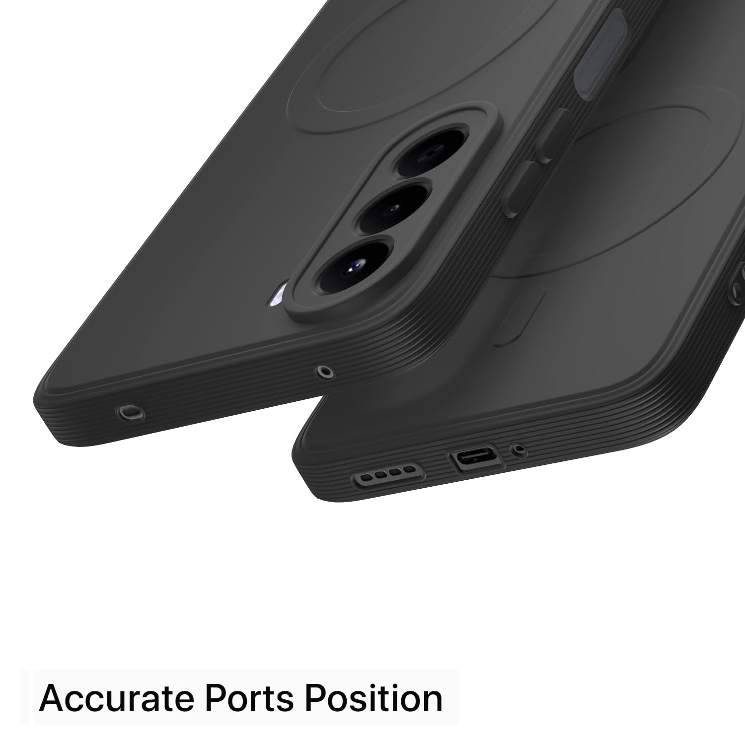 OnePlus Nord CE 6 Lite 5G MagSafe phone cover in black by Pikkme – photo 4