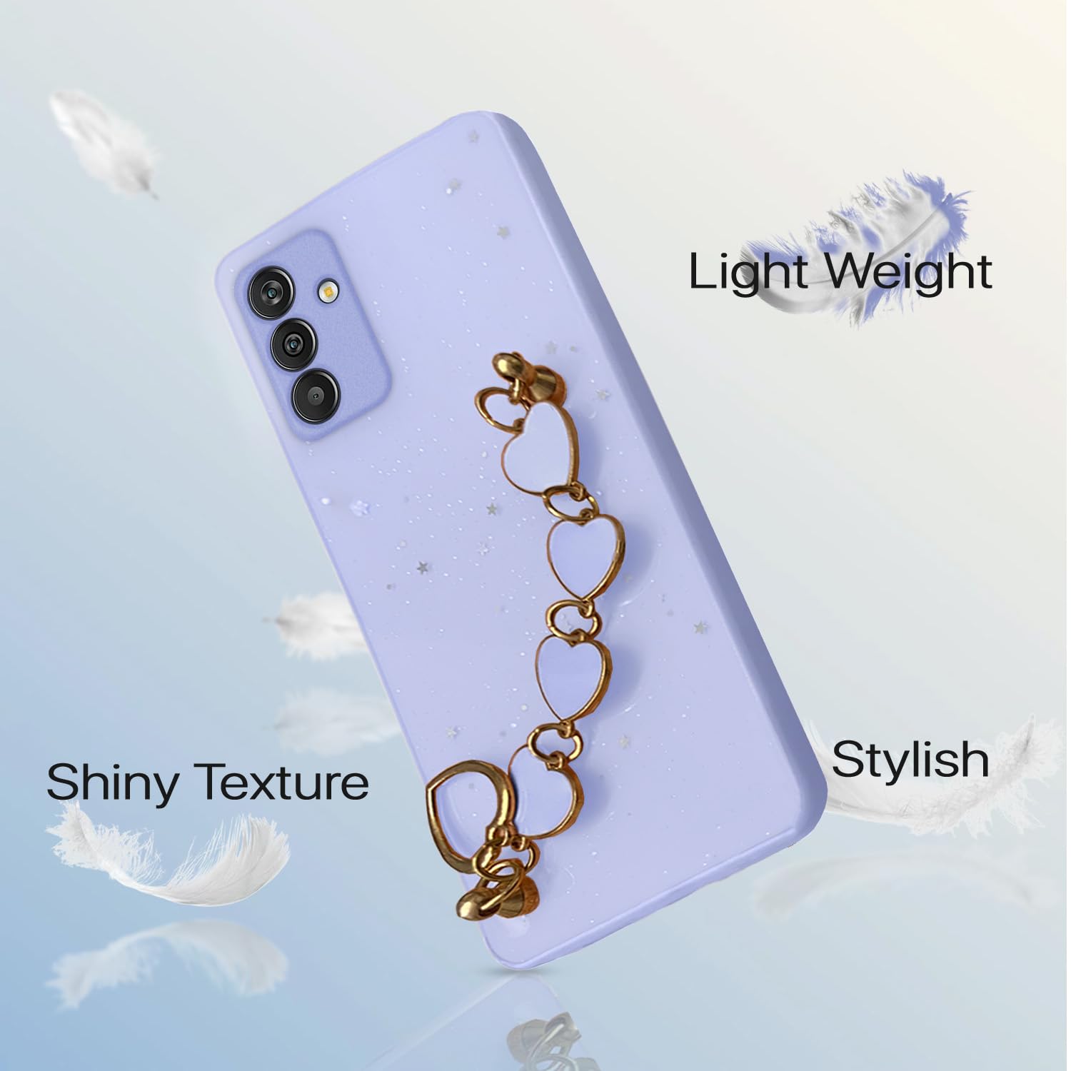 Pikkme purple Chain back cover for Samsung M14 5G – photo 5