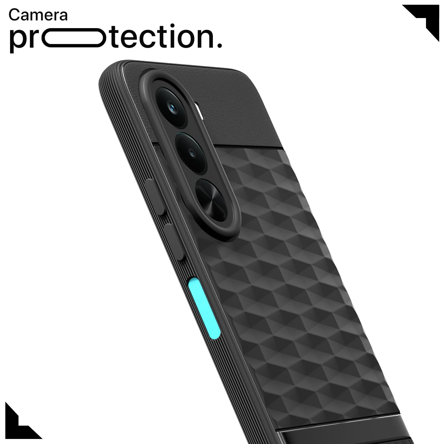 Realme P4x 5G back cover in black by Pikkme – photo 5