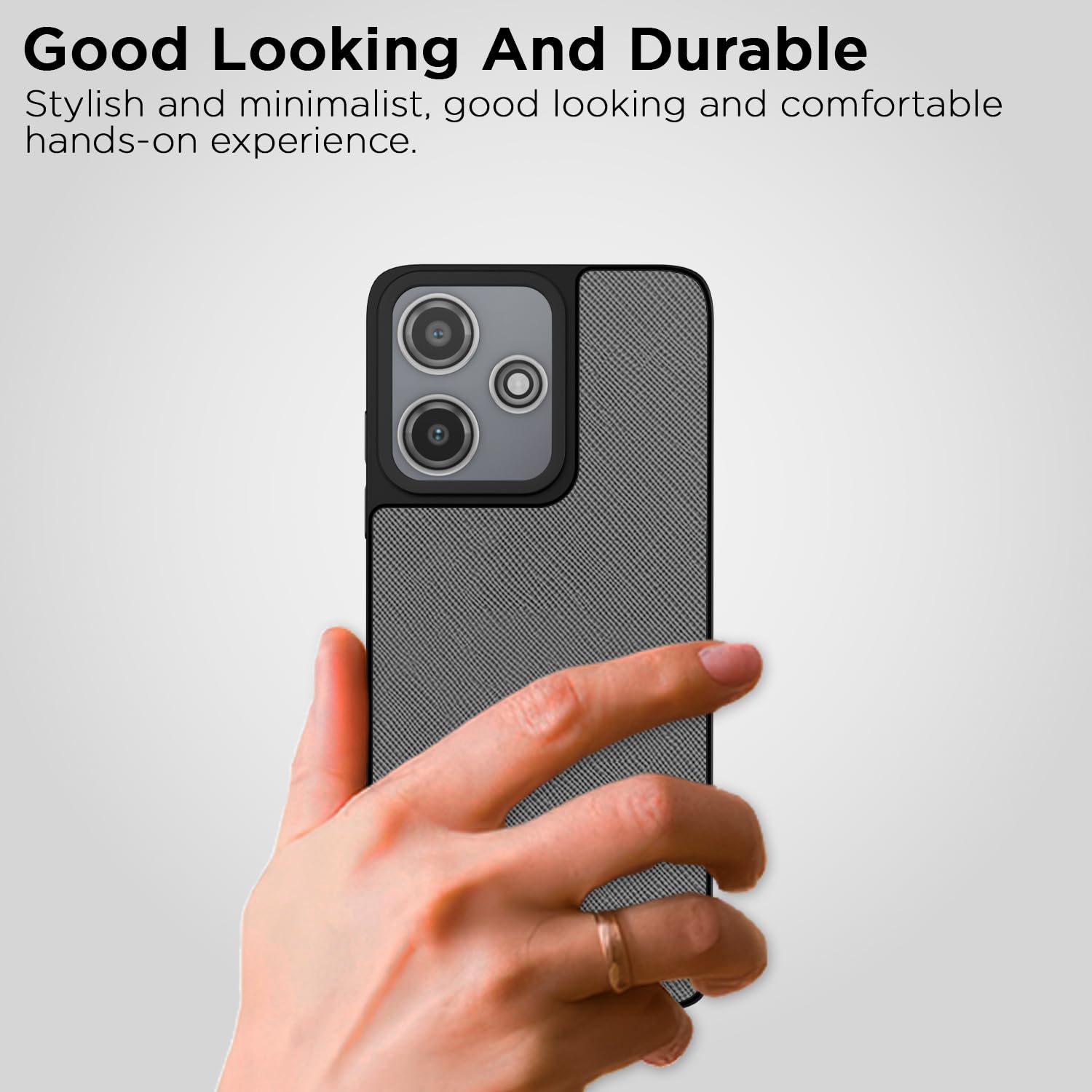 Grey mobile back cover for Redmi 12 5G/4G/Poco M6 Pro 5G – Pikkme – photo 7