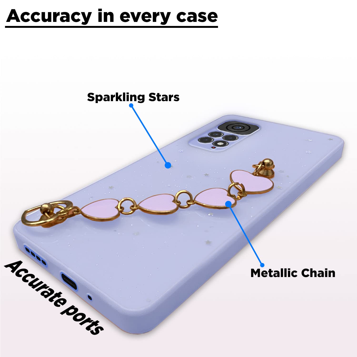 Purple Chain mobile cover for Redmi Note 11/Note 11S – Pikkme – photo 4
