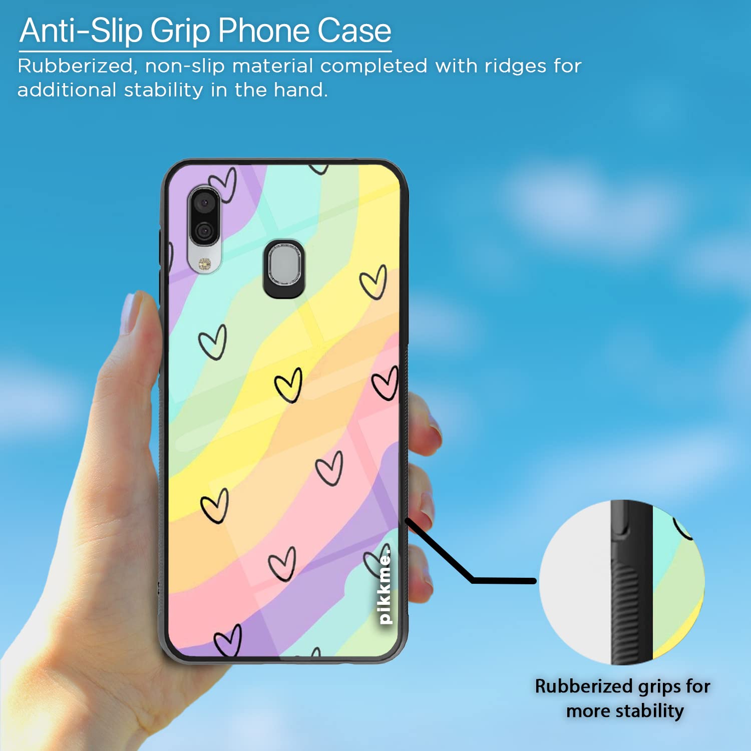 Pikkme Samsung A20/A30/M10s Hybrid mobile back cover – photo 5