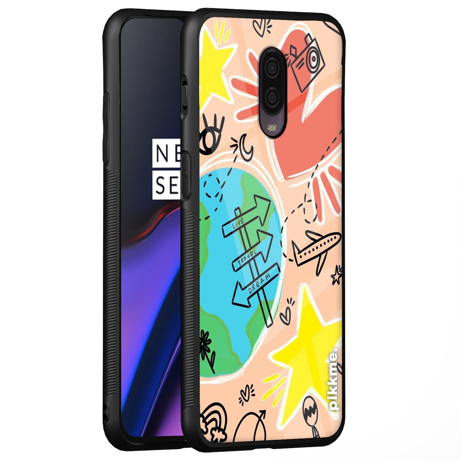 OnePlus 7 Hybrid back cover by Pikkme