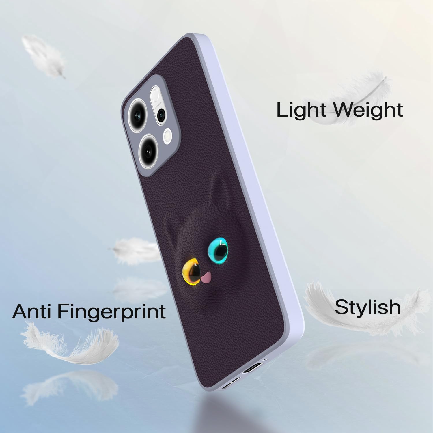 Purple Cat mobile cover for Oppo Reno 14 5G – Pikkme – photo 6
