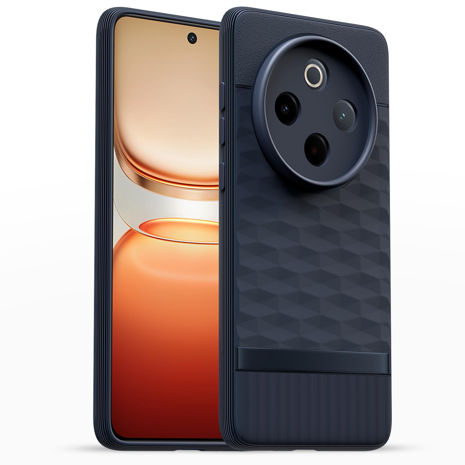 Vivo T4/iQOO Z10 5G back cover in blue by Pikkme