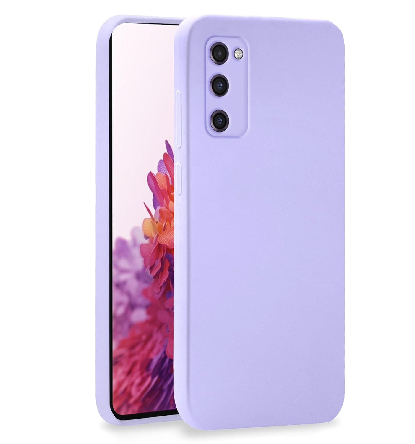 Samsung Galaxy S20 FE / S20 FE 5G Liquid Silicone Back Cover-Purple
