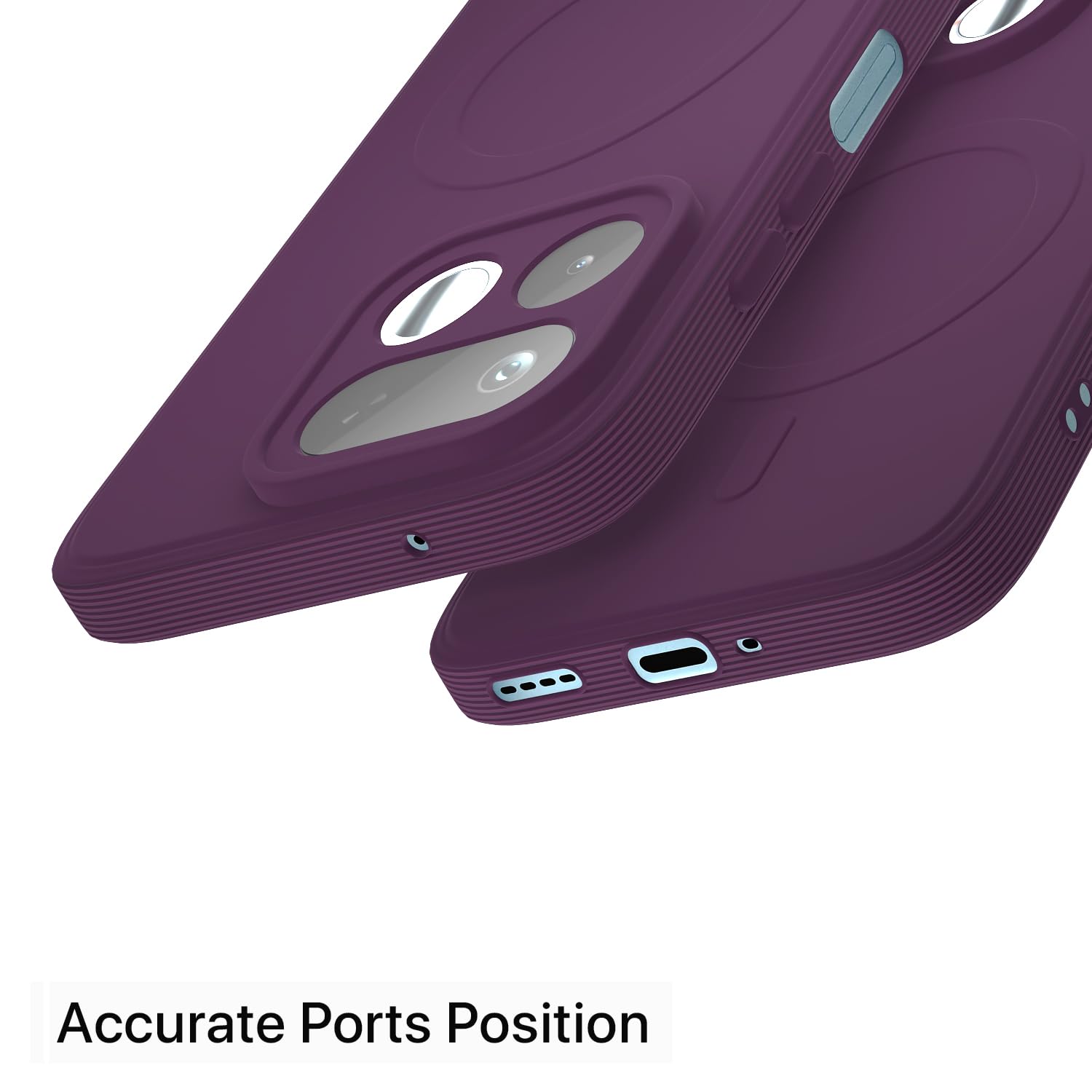 Purple MagSafe back cover for Realme 16T 5G – Pikkme – photo 4