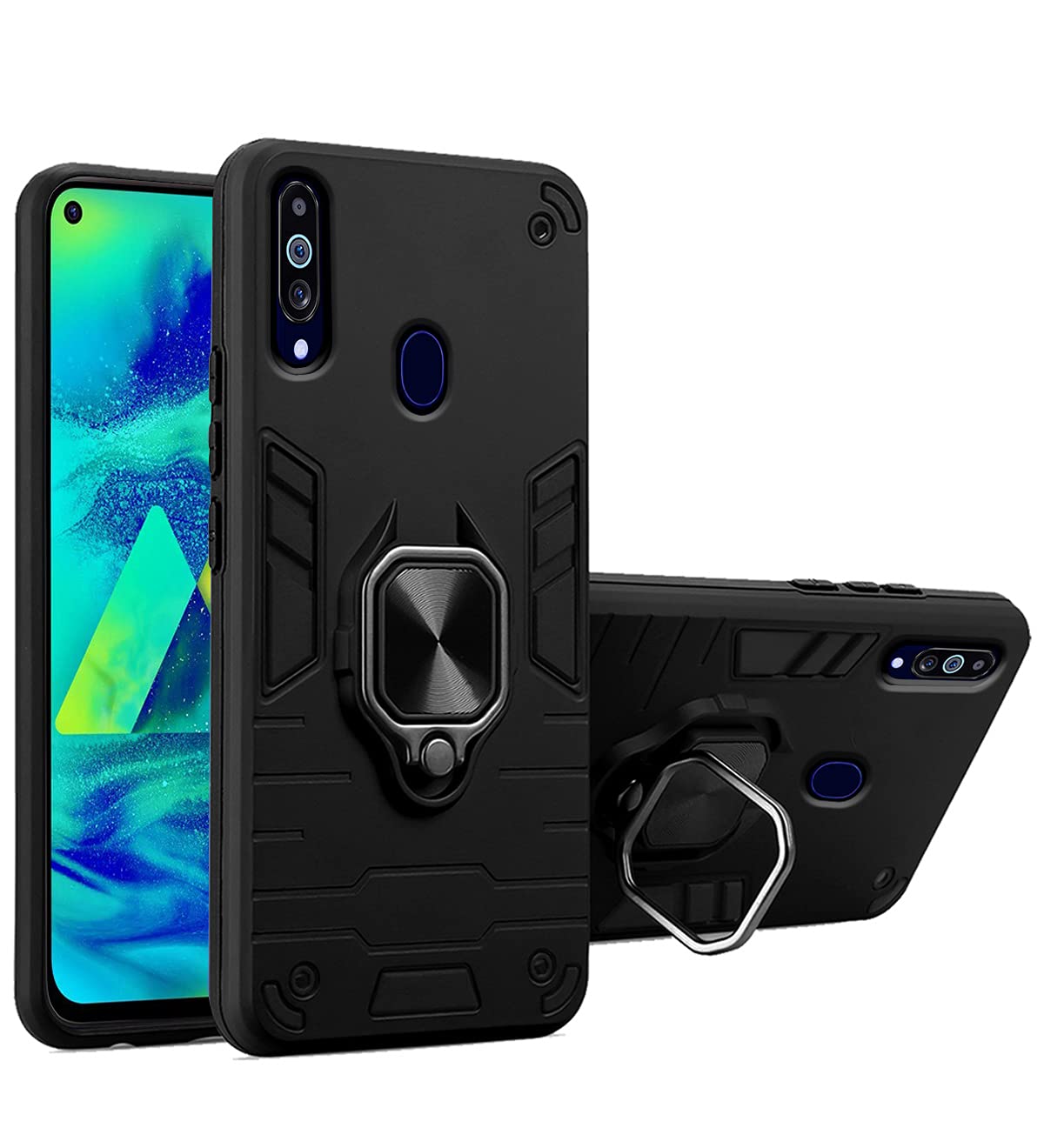 Pikkme black phone cover for Samsung M40