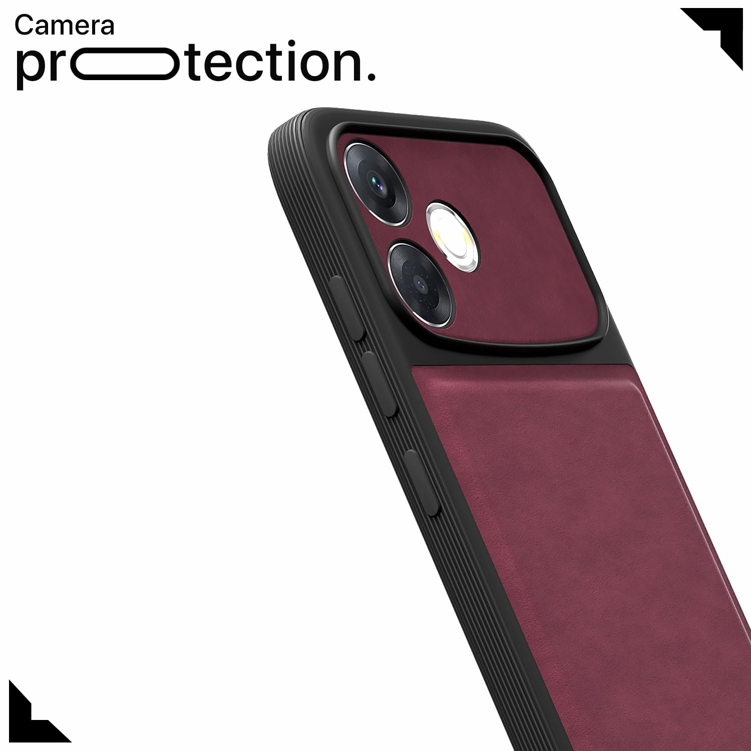 Purple Leather phone cover for Oppo F33 Pro 5G – Pikkme – photo 5