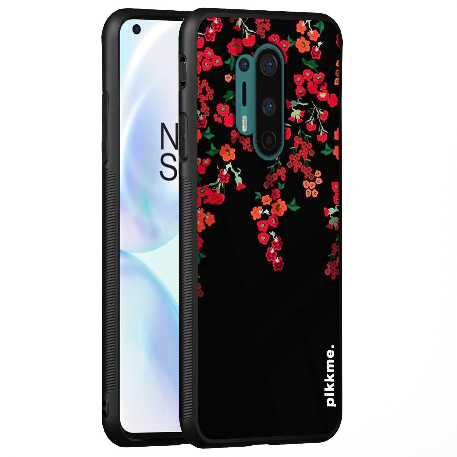 Pikkme OnePlus 8 Pro Flower back cover
