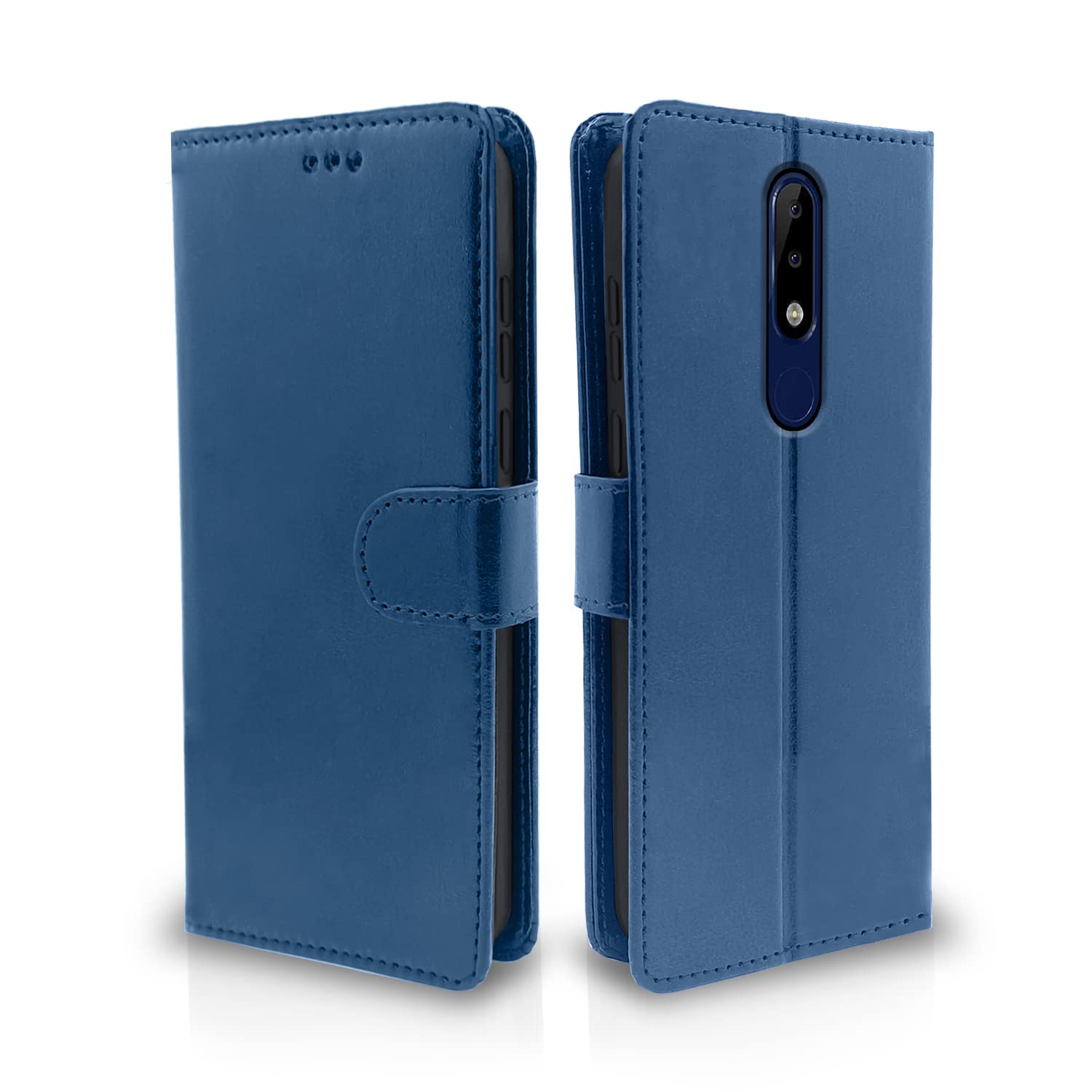 Pikkme Nokia 5.1 Plus blue mobile flip cover