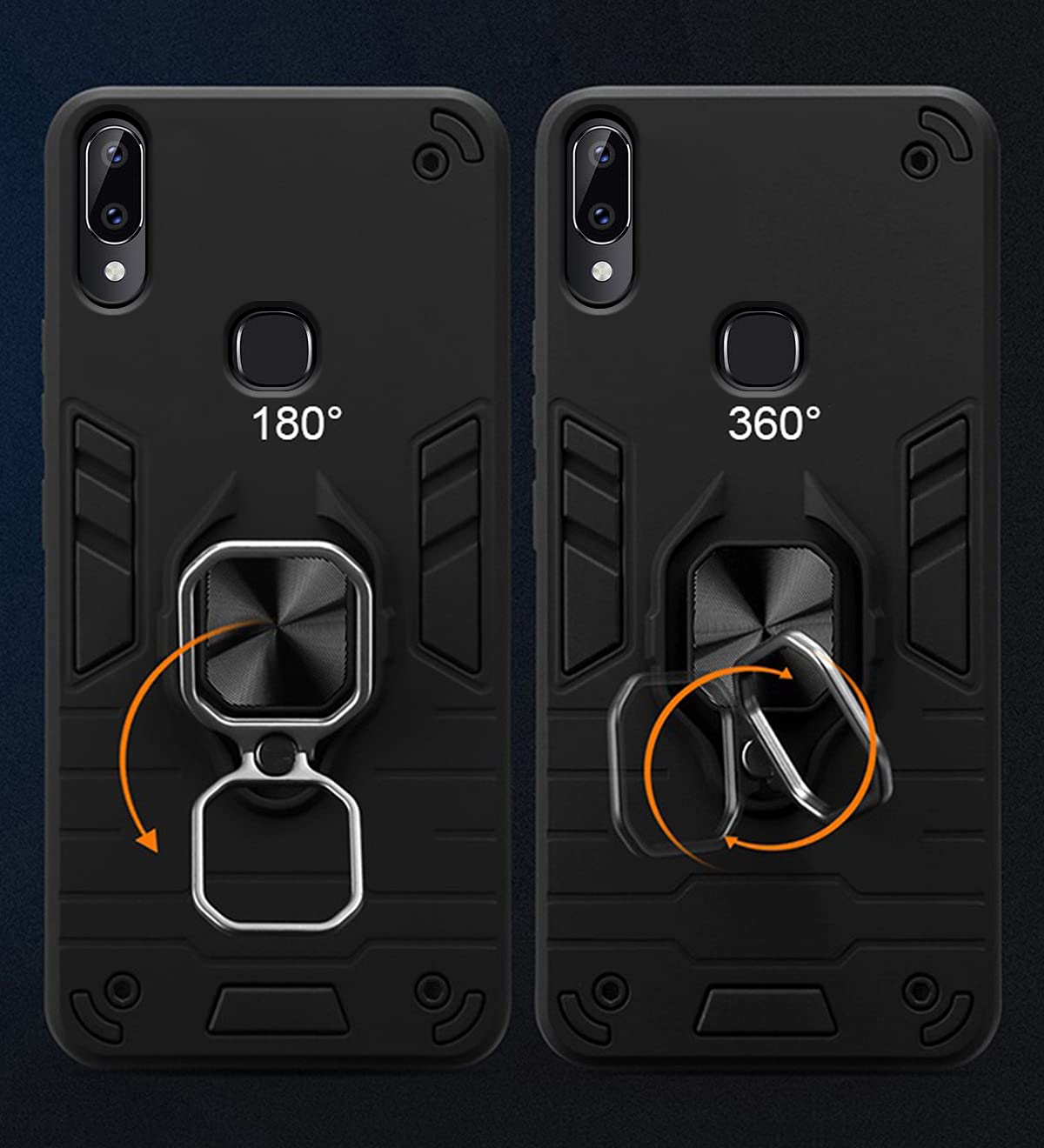 Pikkme black mobile back cover for Vivo Y83 Pro – photo 3