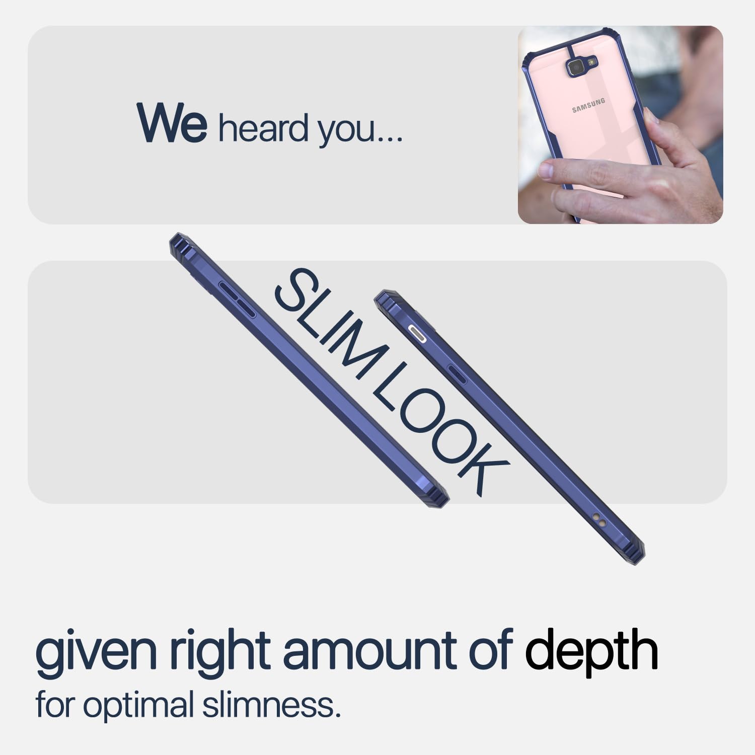 Blue phone cover for Samsung J7 Prime – Pikkme – photo 5
